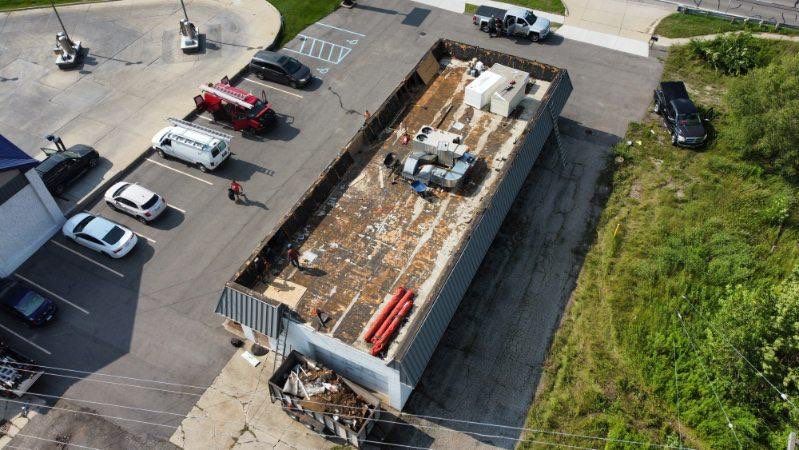 Commercial Roofing Installation using EPDM by JNR Roofing LLC