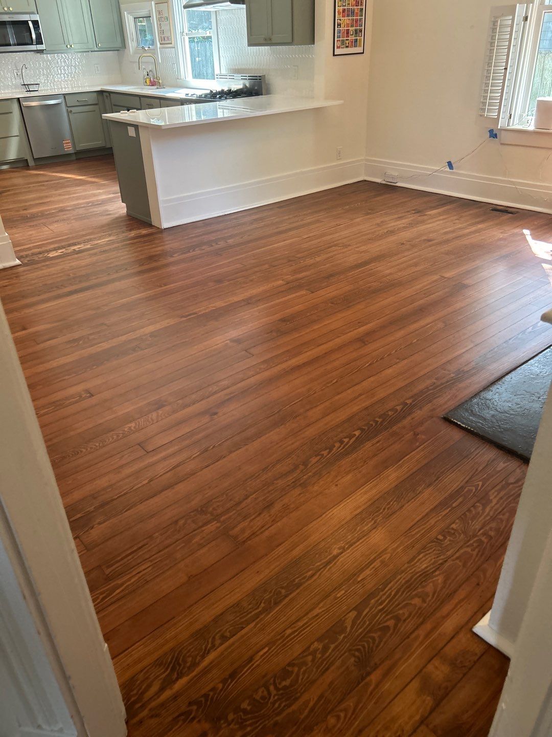 Restored hardwoods by Footprints Floors of Nashville