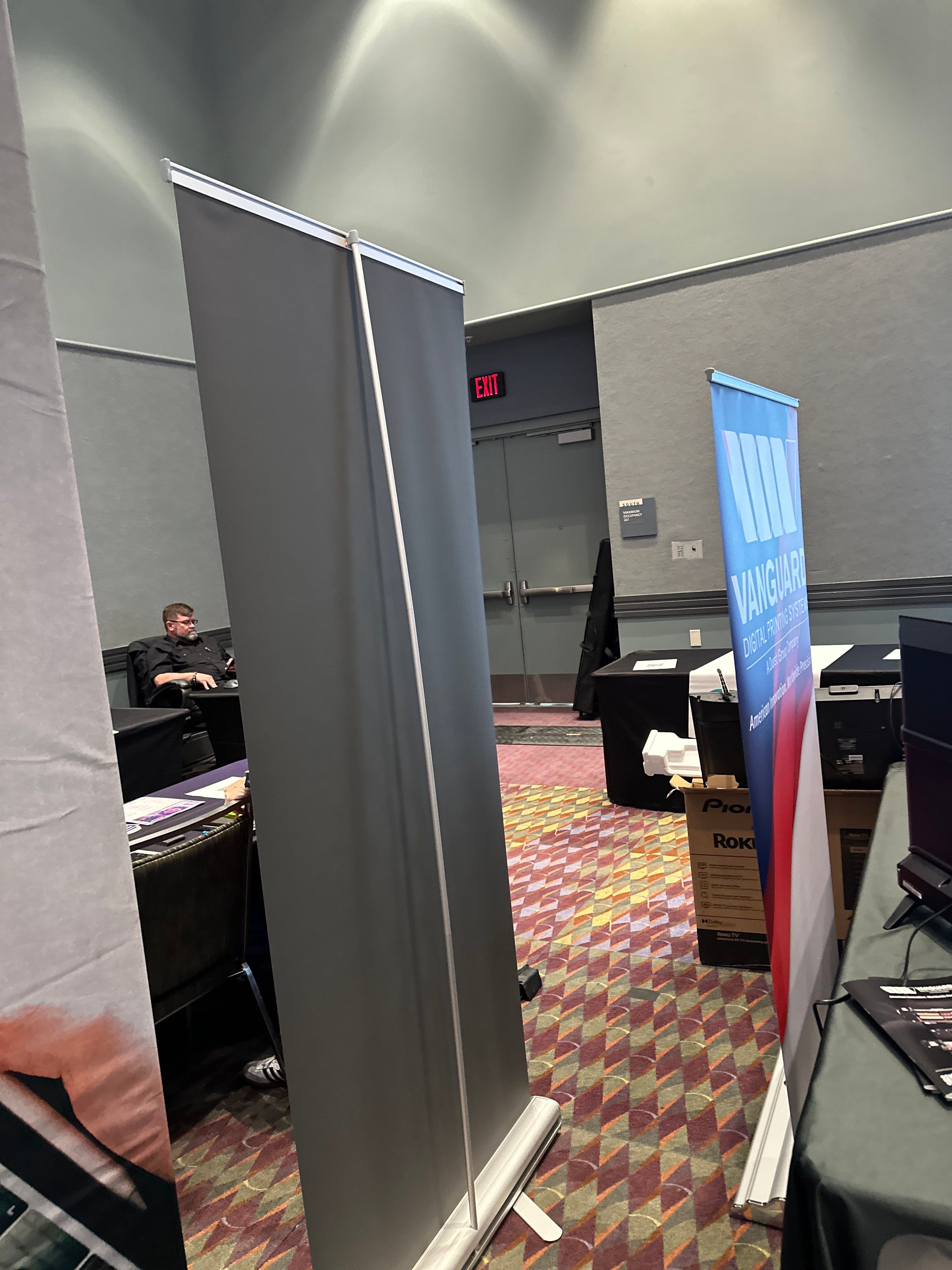 Commercial Event Branding and Lighting Installation in Williamsburg by CompanyCam Sales Demo