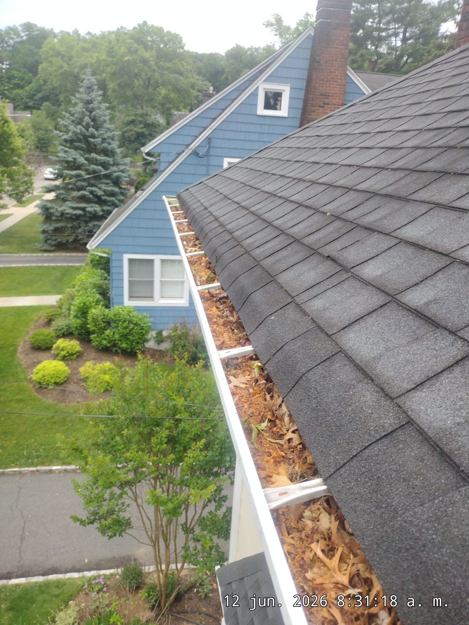 Residential Gutter Cleaning and System Assessment in Verona New Jersey by NJ Home Maintenance Services