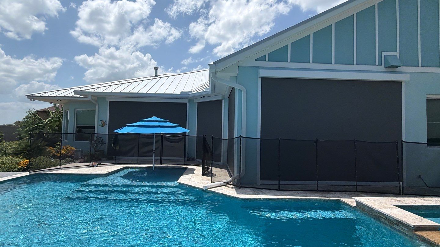 Motorized Hurricane Screens by Smart Guard Shutters