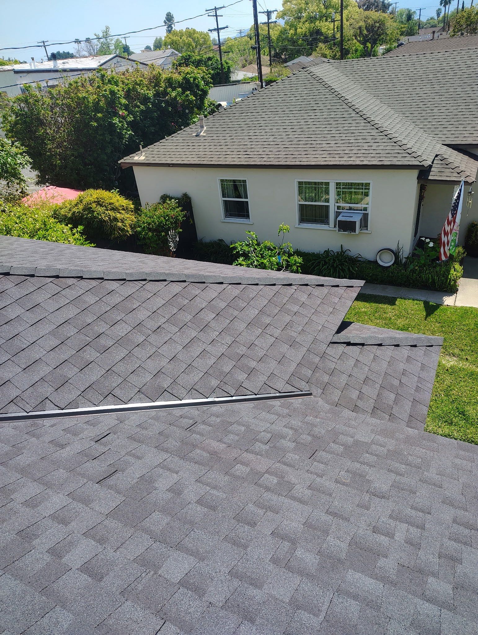 Residential Roofing Installation using Owens Corning Duration Cool Shingles by Hull Brothers Roofing
