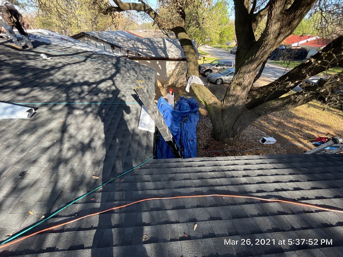 Historical Home needed a full decking and new roof by First United Roofing & Construction