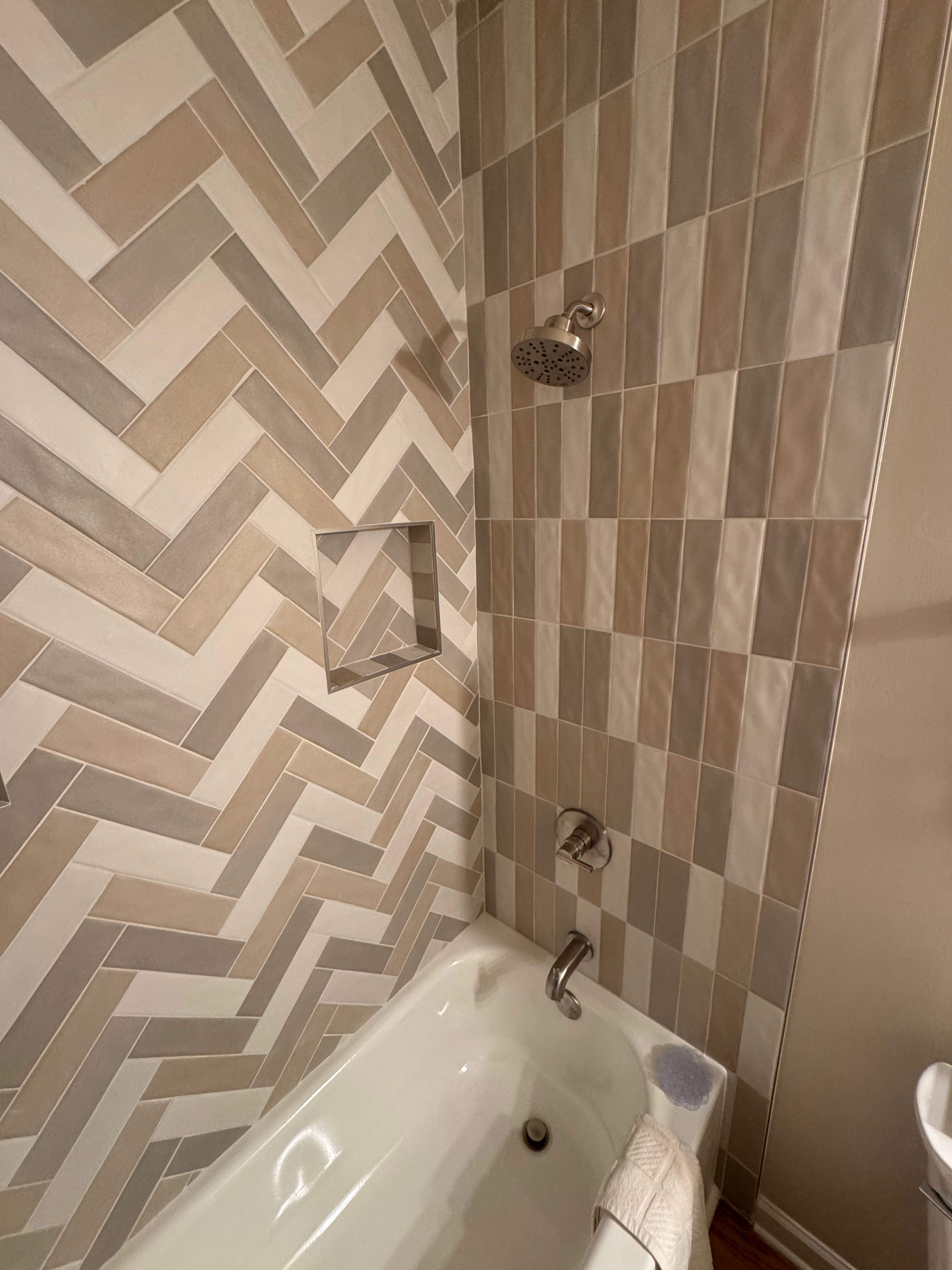 Hall bathroom renovation by Prudencio