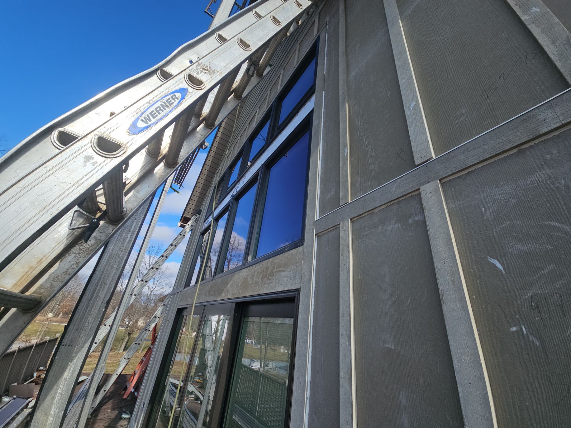 Siding Installation using James Hardie Board & Batten and James Hardie Shakes by Koontz Construction