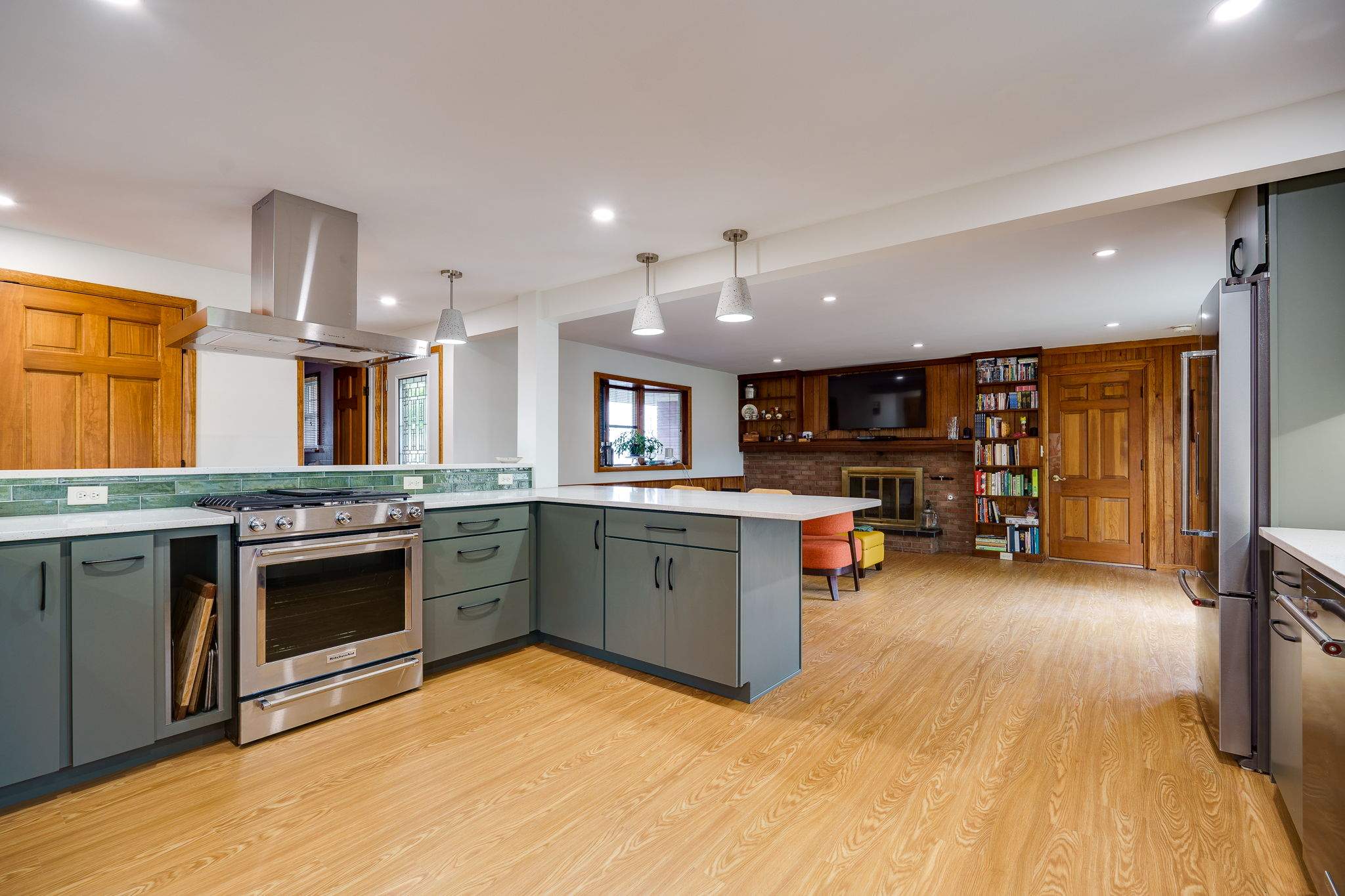 Xenia Open Concept Kitchen by Zengel Group