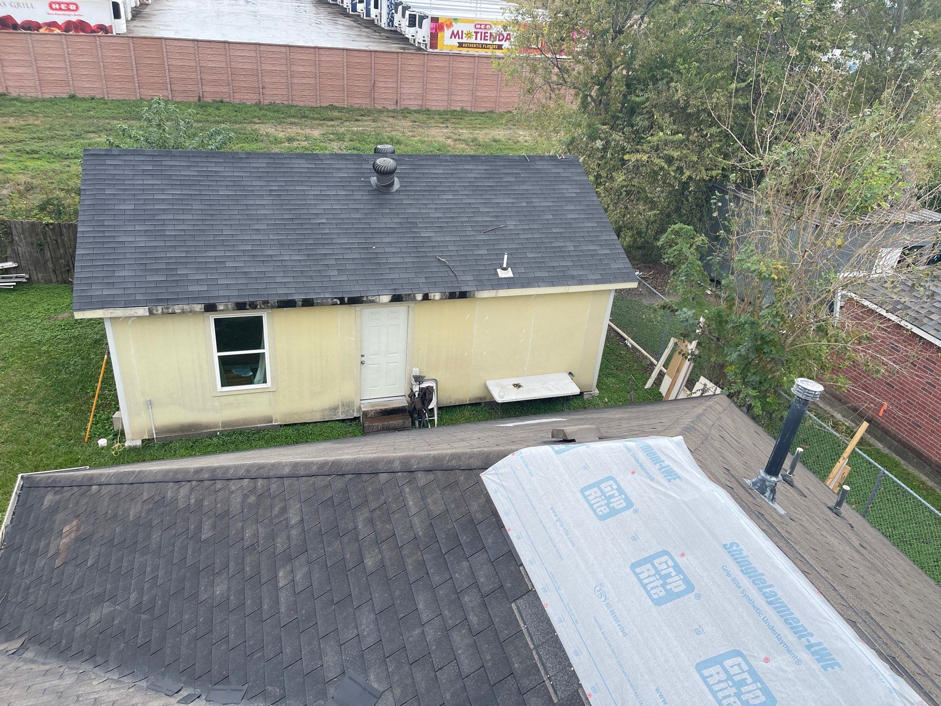 Roof Damage using Tamko Heritage® Series Rustic Black by CAP Roofing and Construction LLC