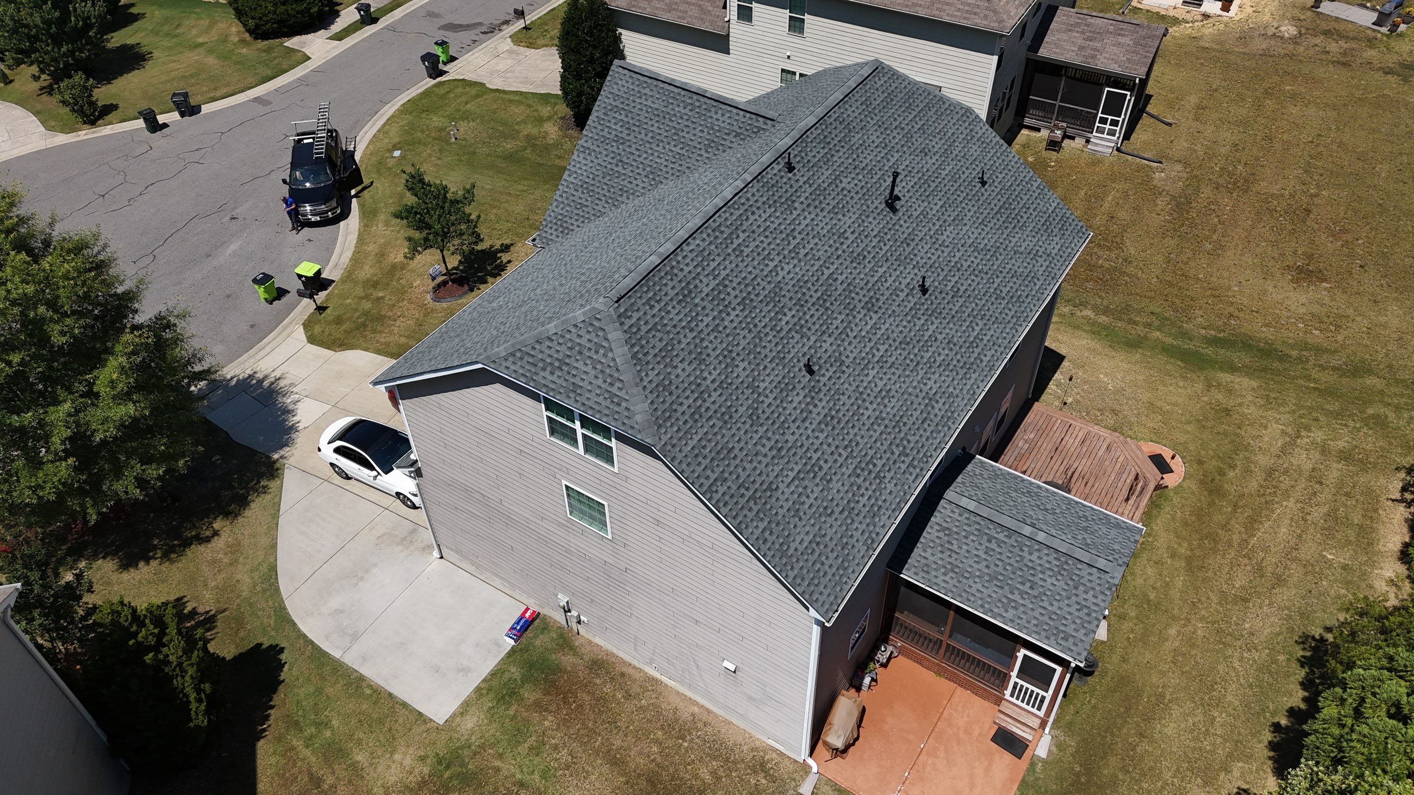 Roof Replacement - GAF Timberline HDZ Slate  by Pro Performance Roofing