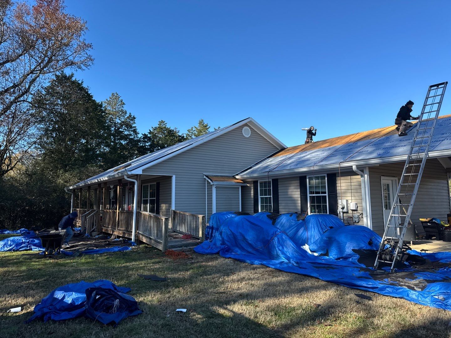 Project in Dalton by Aultman Roofing