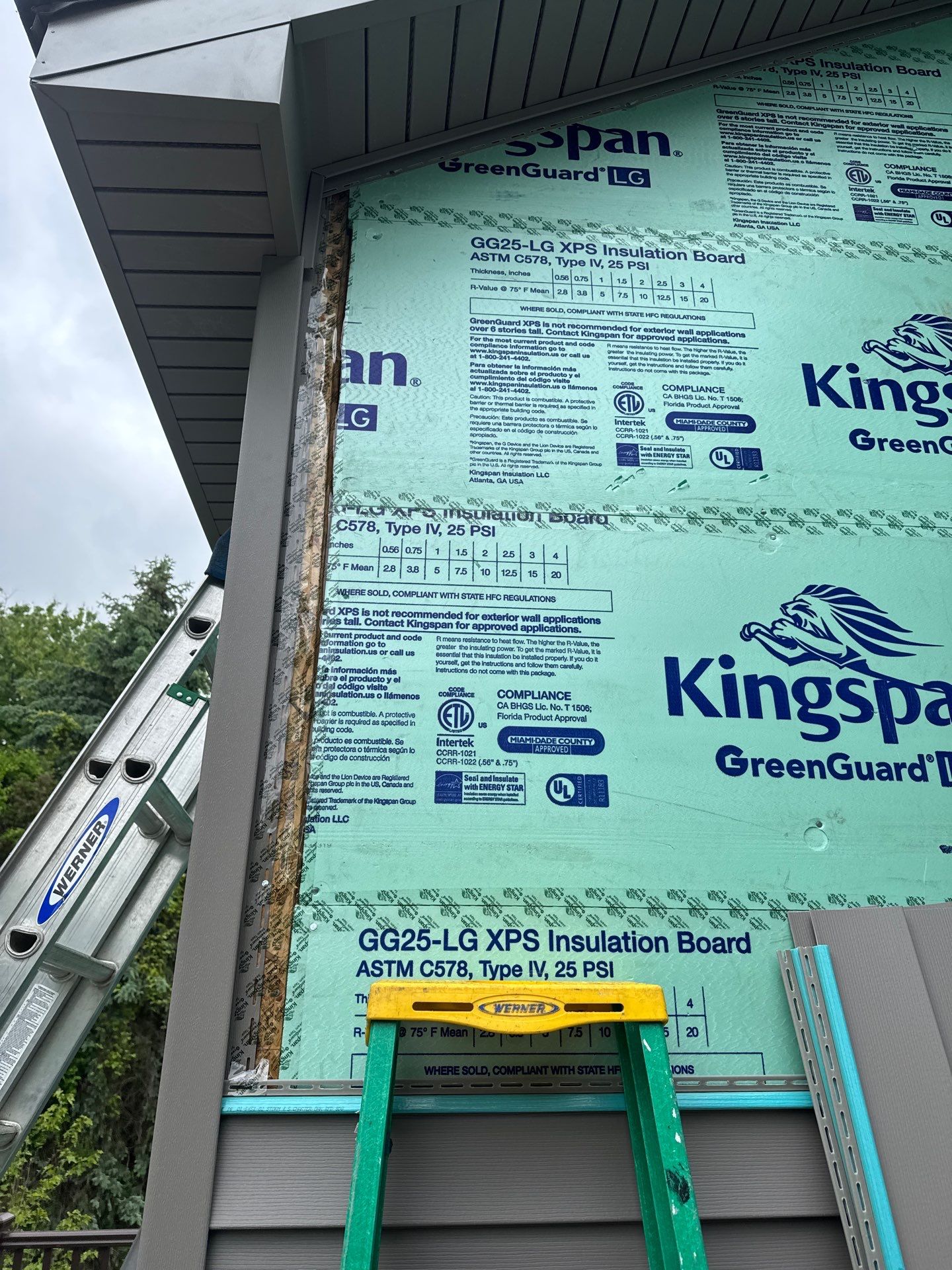 Siding Replacement using Alside Storm Grey by 180 Contractors