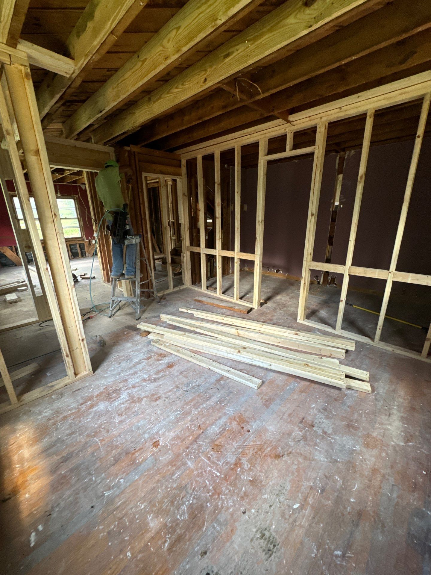 Complete Interior Home Renovation and Basement Finishing in Marietta by Swift Home Renovations 
