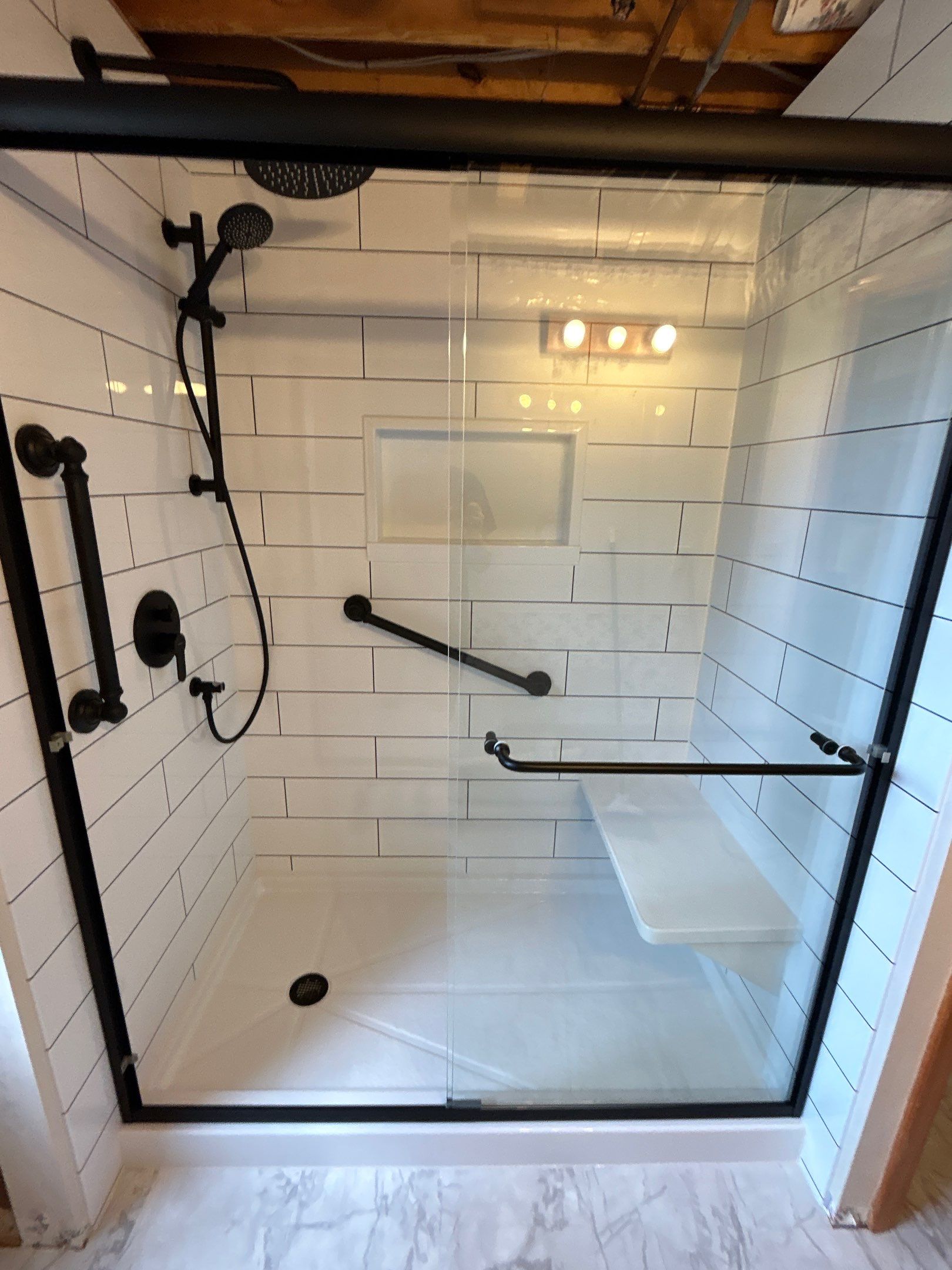 Accessibility Shower by BathPlanet SW Virginia