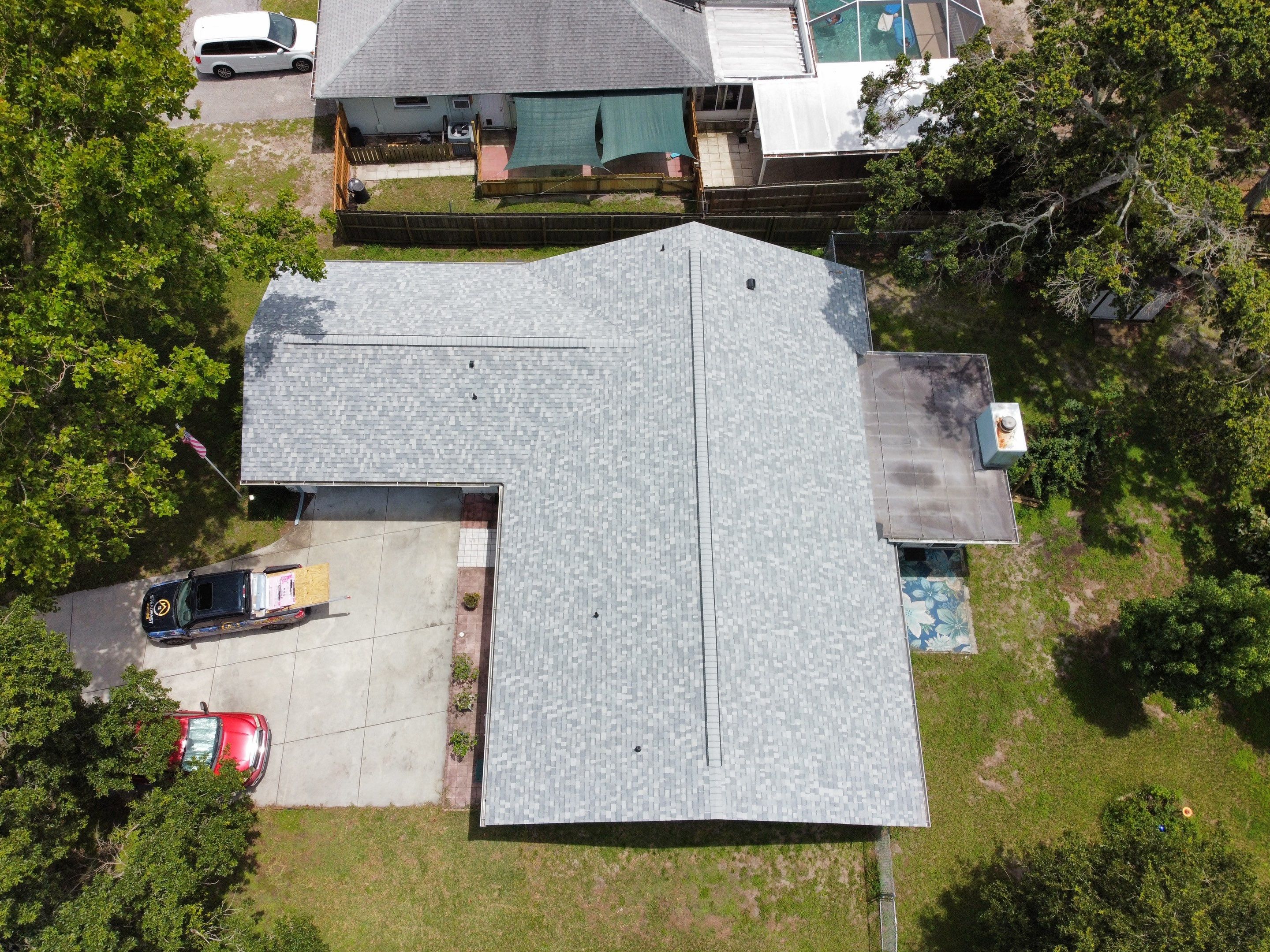 Roof Replacement in Palm Harbor, FL. by Steadfast Roofing 