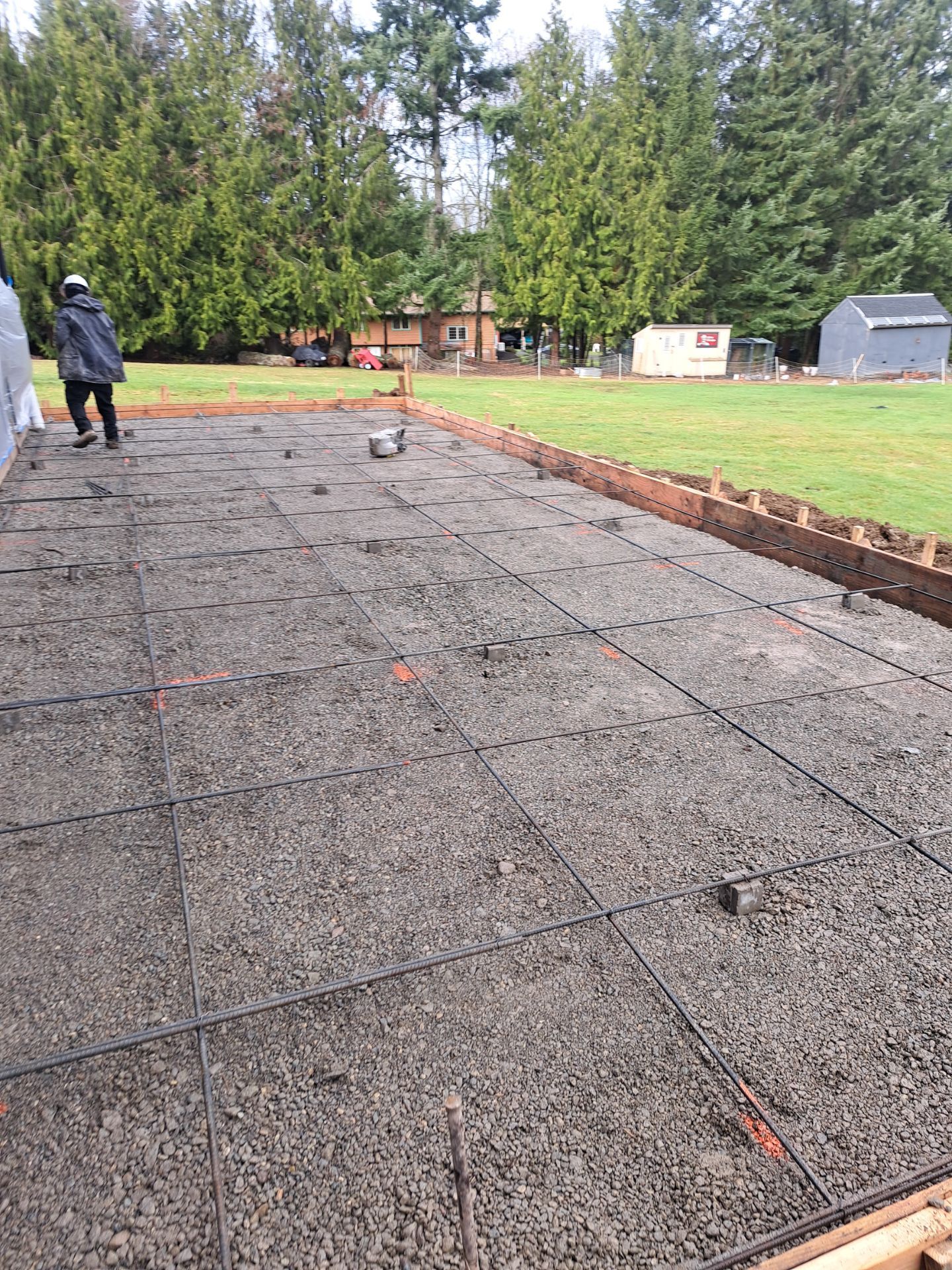 Concrete Walkway Surround and Front Patio | Snohomish  by Jireh Asphalt & Concrete Inc 