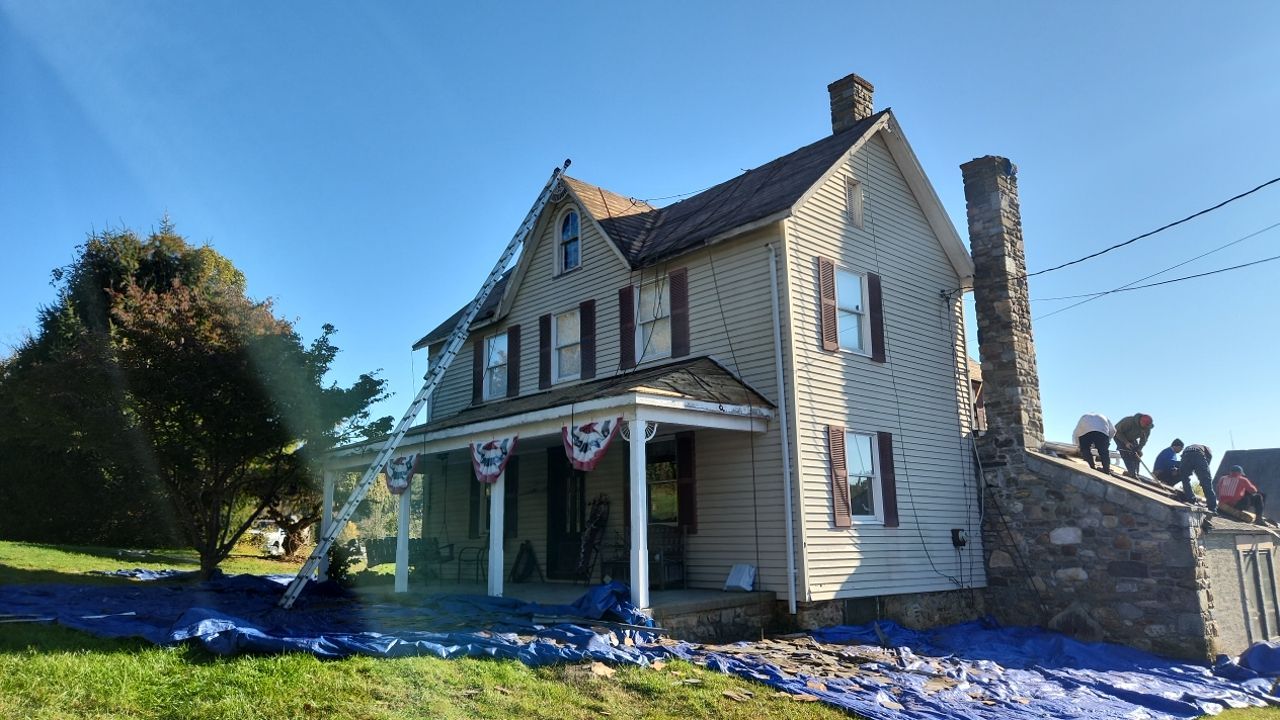 Complete Exterior Home Make Over in Maryland by Elvis General Construction LLC