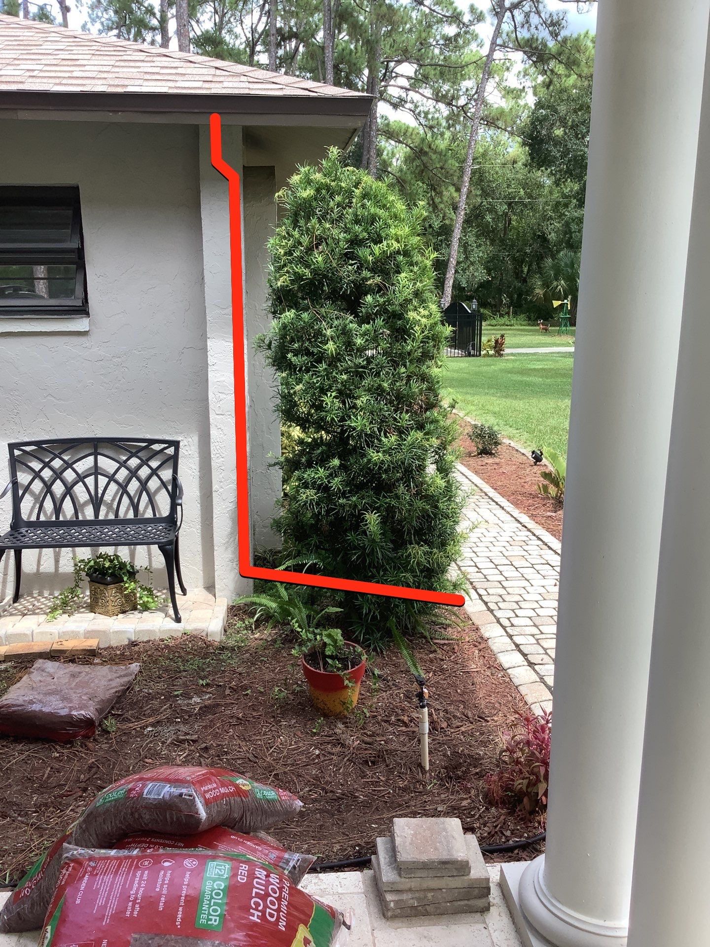 Black K-Style Gutters in Alva FL by Gutter Professors