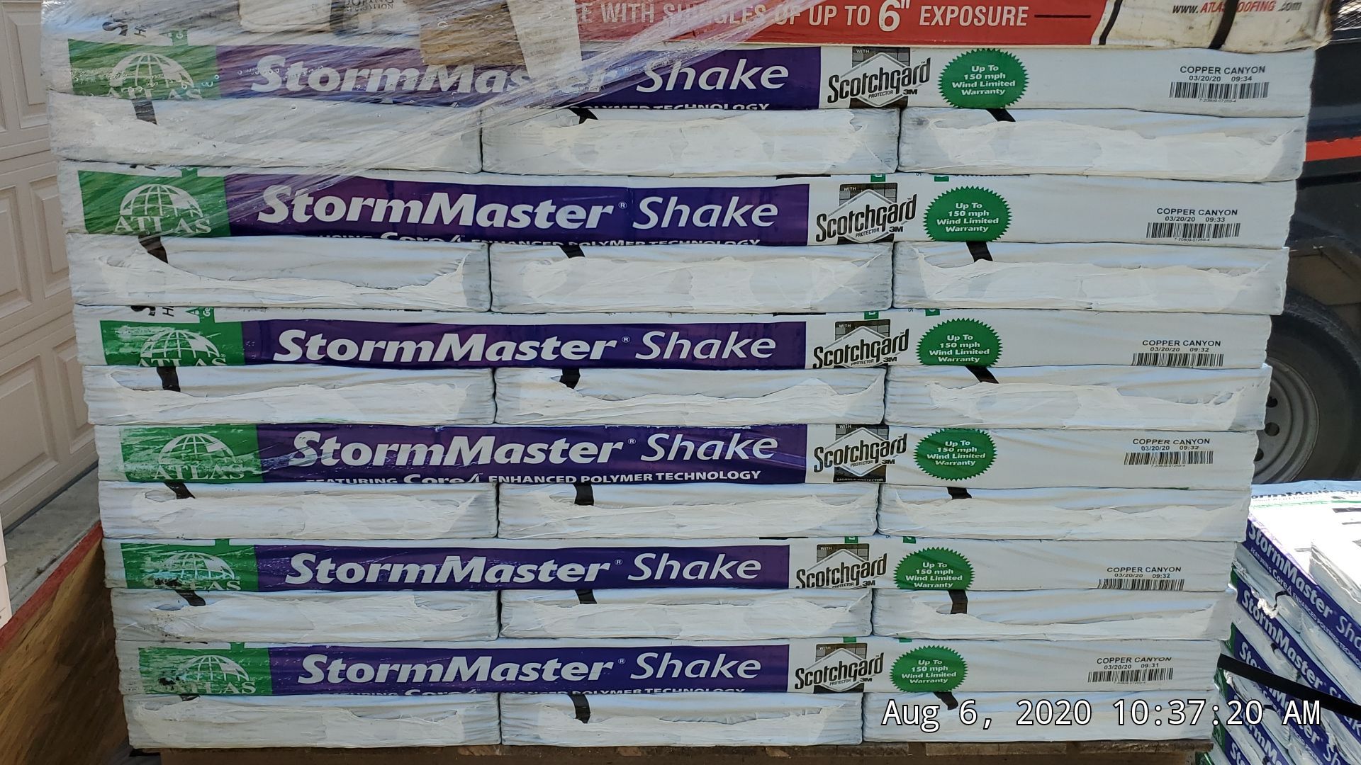Residential Roofing Installation using ATLAS StormMaster Shake by Harvey Roofing & Construction