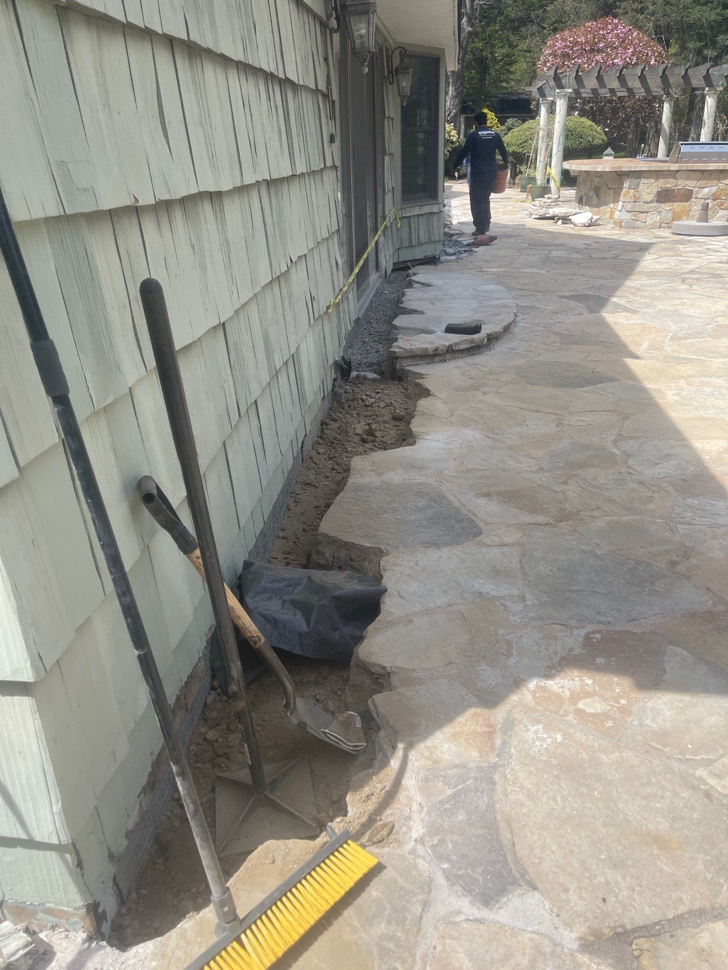 Mt. Misery Rd. Huntington, NY by A.M. Shield Waterproofing, Corp.