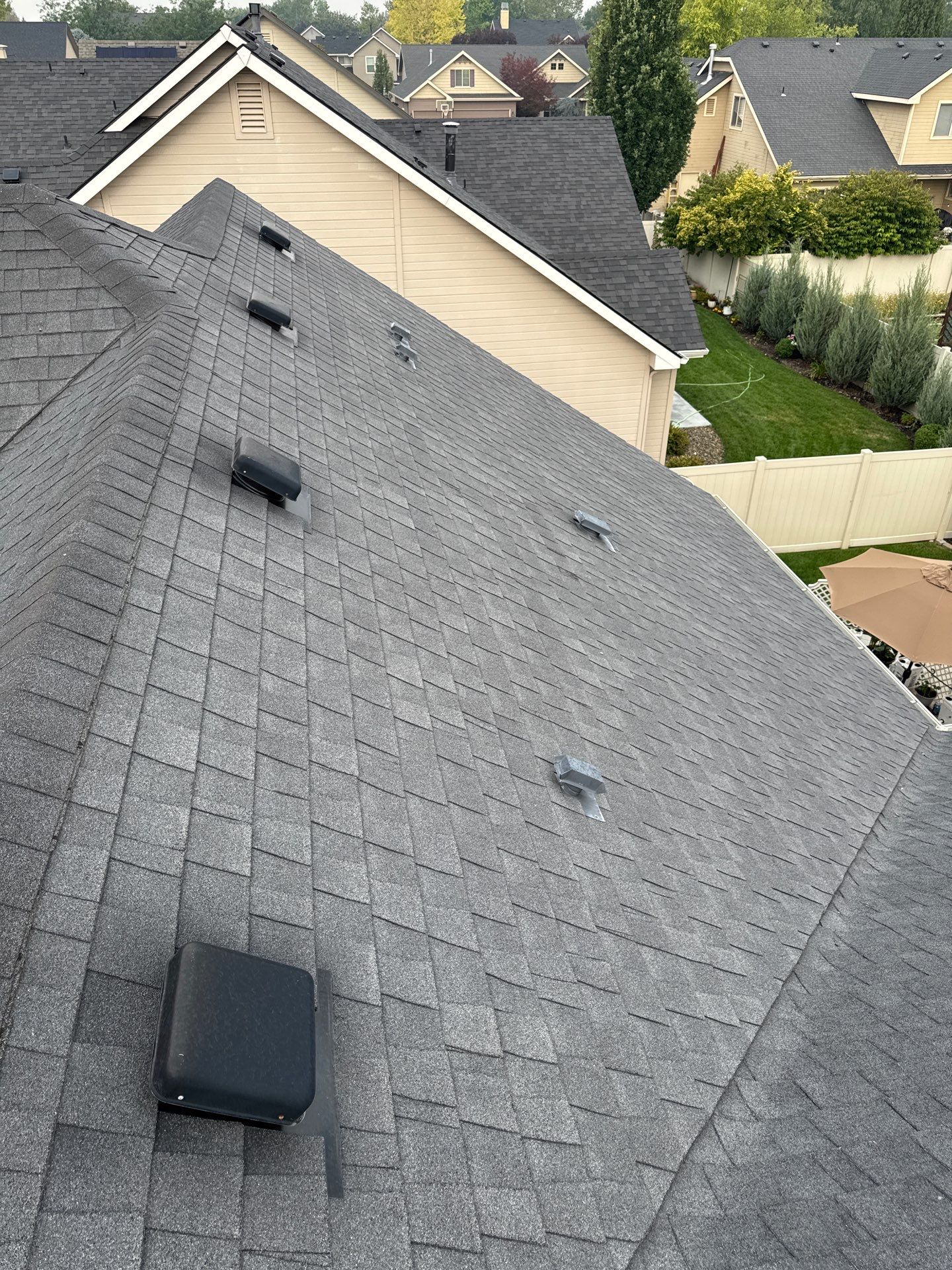 Full Residential Roof Replacement and Ventilation Upgrade in Meridian by Olive Roofing
