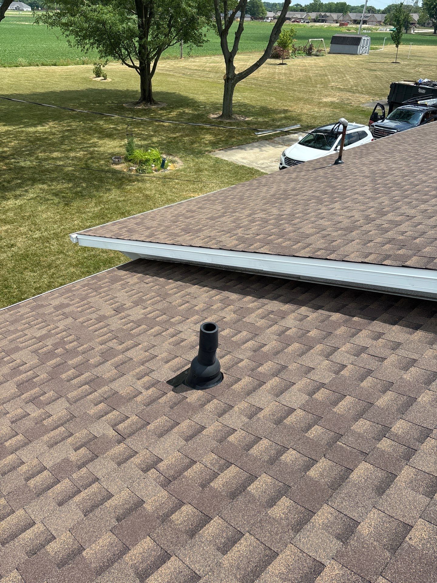 Residential Roofing Installation using GAF Timberline HDZ Barkwood by Nitro Roofing and Construction