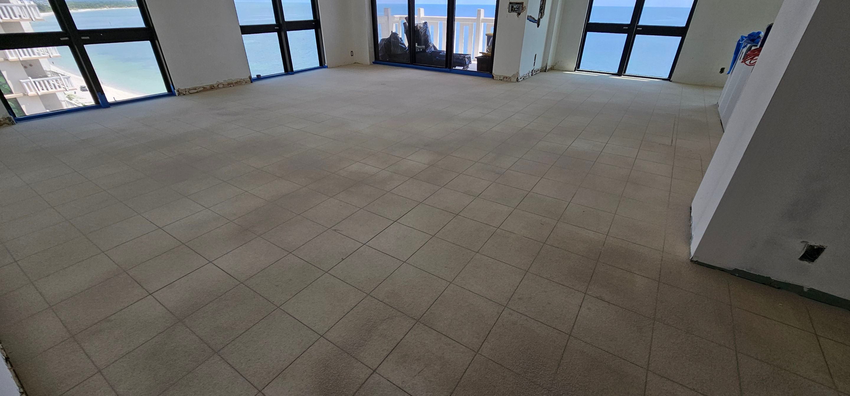 Microtopping on Key Biscayne Apartment by Seamless Surfaces