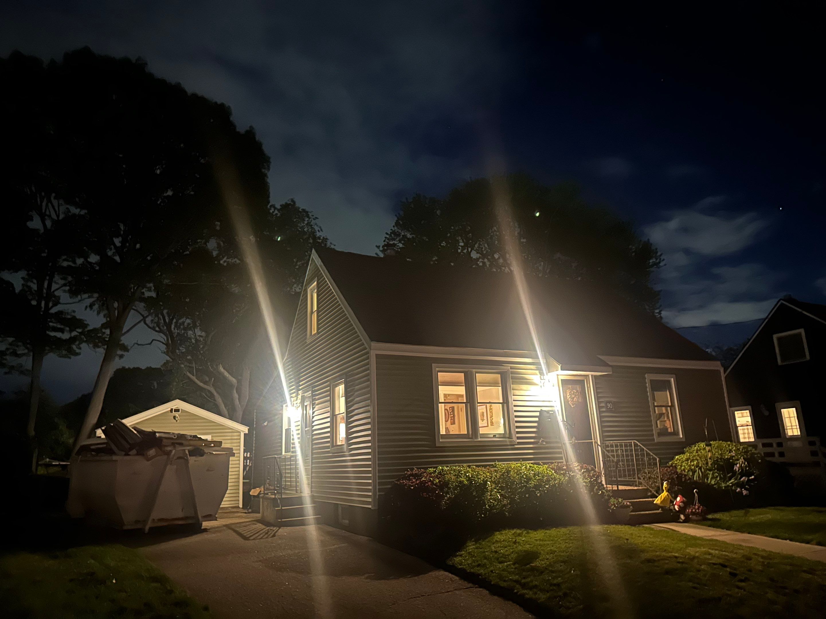 New Vinyl Siding Installation for Milford Home and Detached Garage by A Plus Exterior