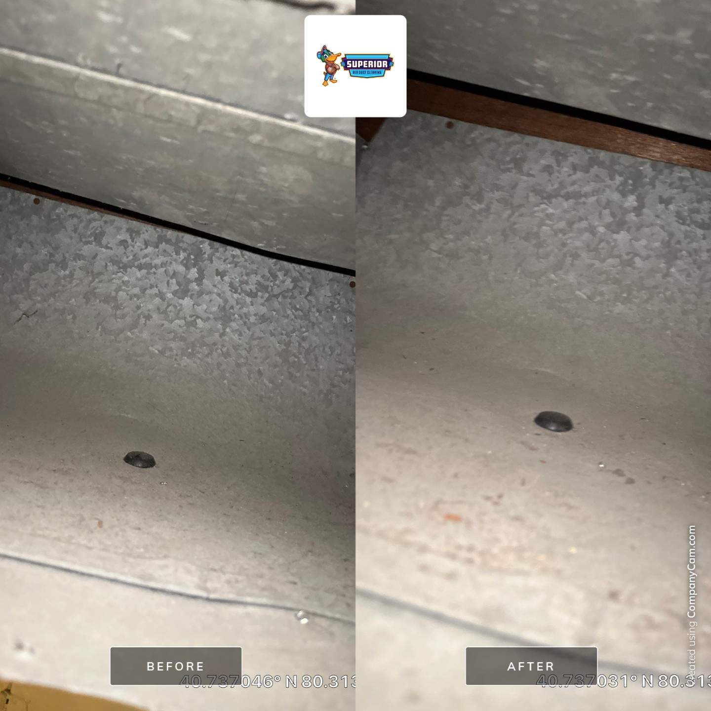 Air Duct Cleaning With a Vacuum Truck in New Brighton, PA by Superior Air Duct Cleaning