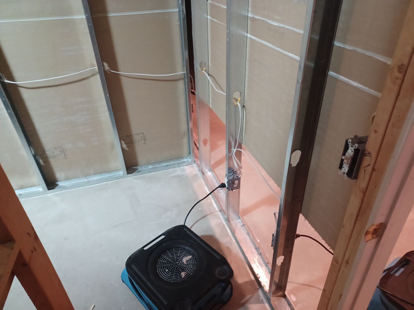 Project in Village of Clarkston by EzDry Water Mitigation & Property Restoration