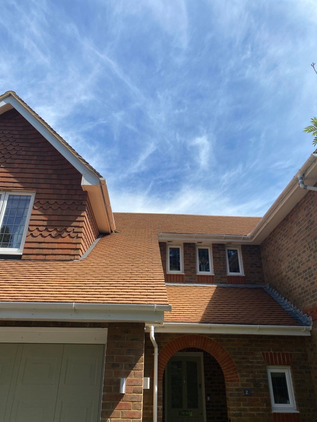 Roof Clean - Biocide Treatment using Honda 15lpm Low Pressure Washing Machine by Ges Exterior Cleaning ltd