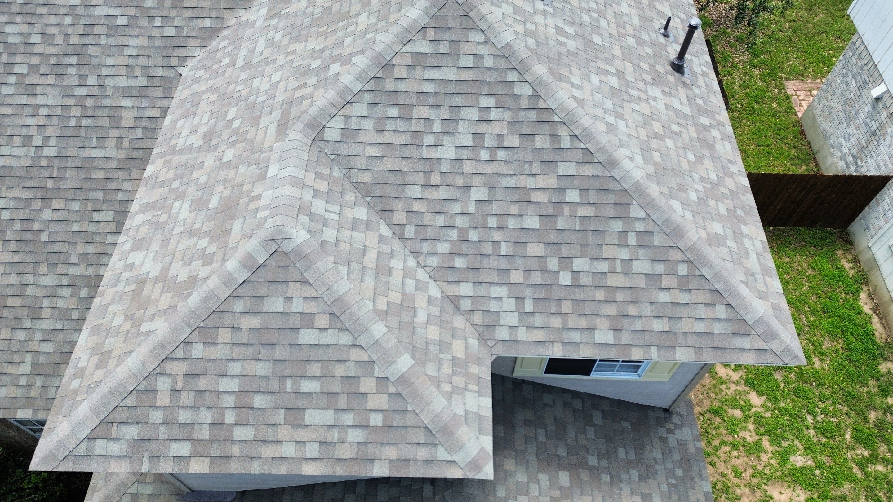 Roof Replacement & Chimney Cricket Upgrade in Cedar Park, TX by Kstylez Roofing & Construction