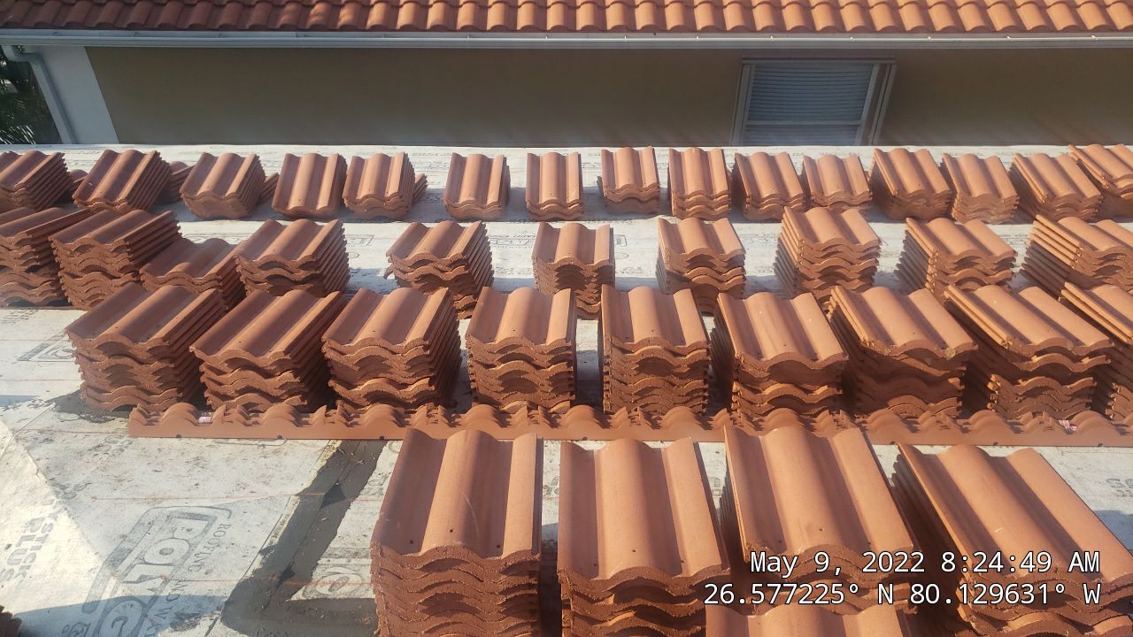 Residential Roofing Installation using Eagle Roofing Tile by BLUES BROTHERS ROOFING