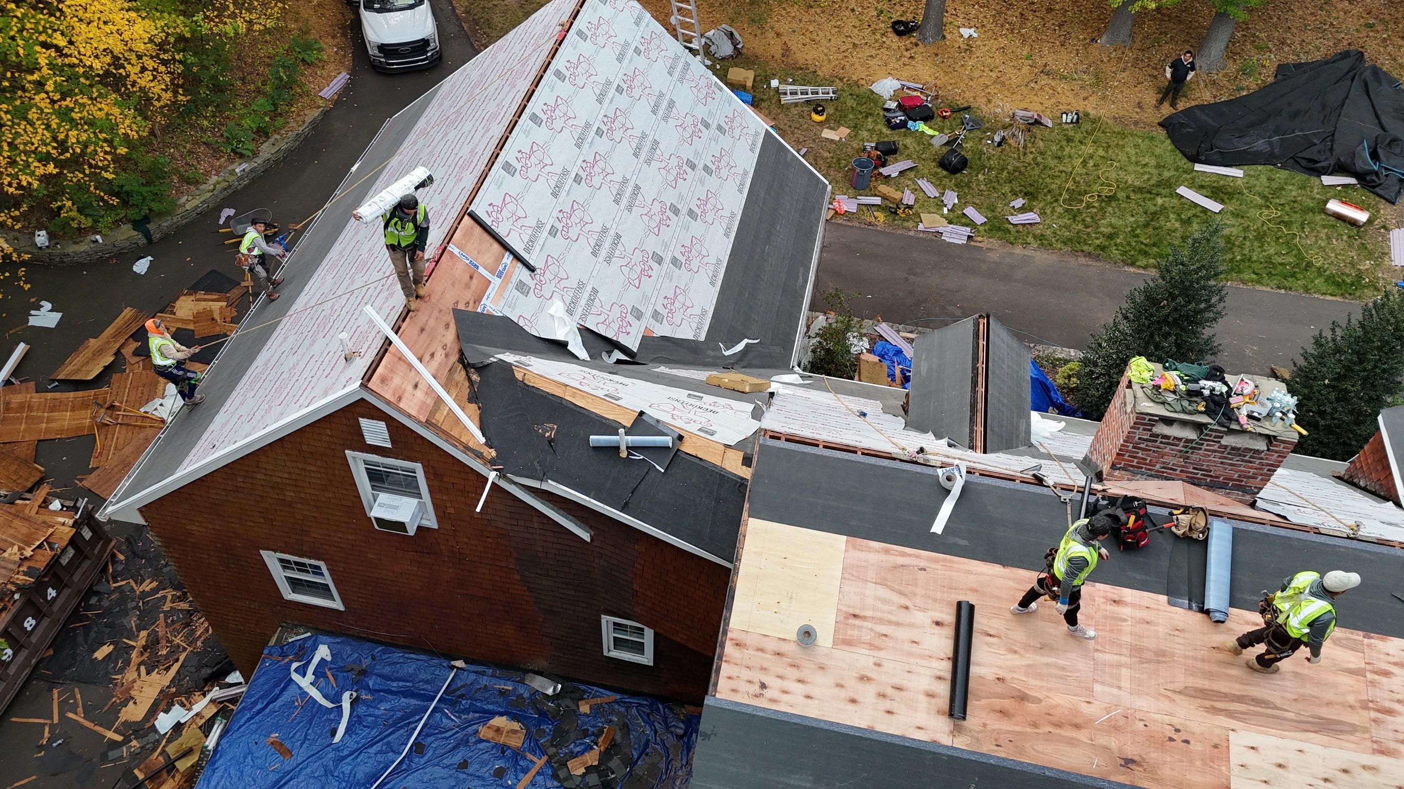 Owens Corning Duration : Chateau Green with Copper Accents in Avon, CT by Golden Shield Roofing