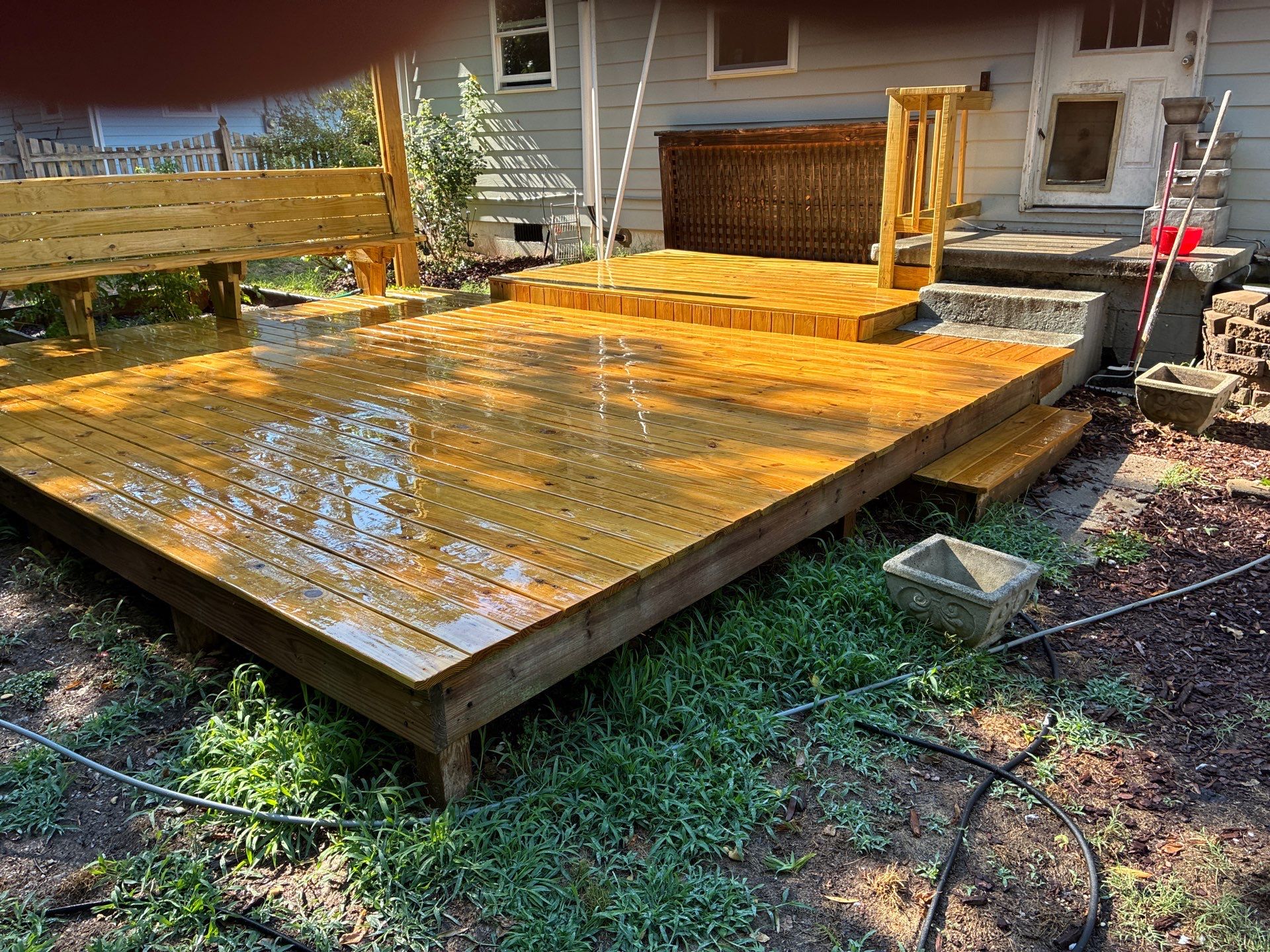 Deck using Wood Sealant by DuraSeal