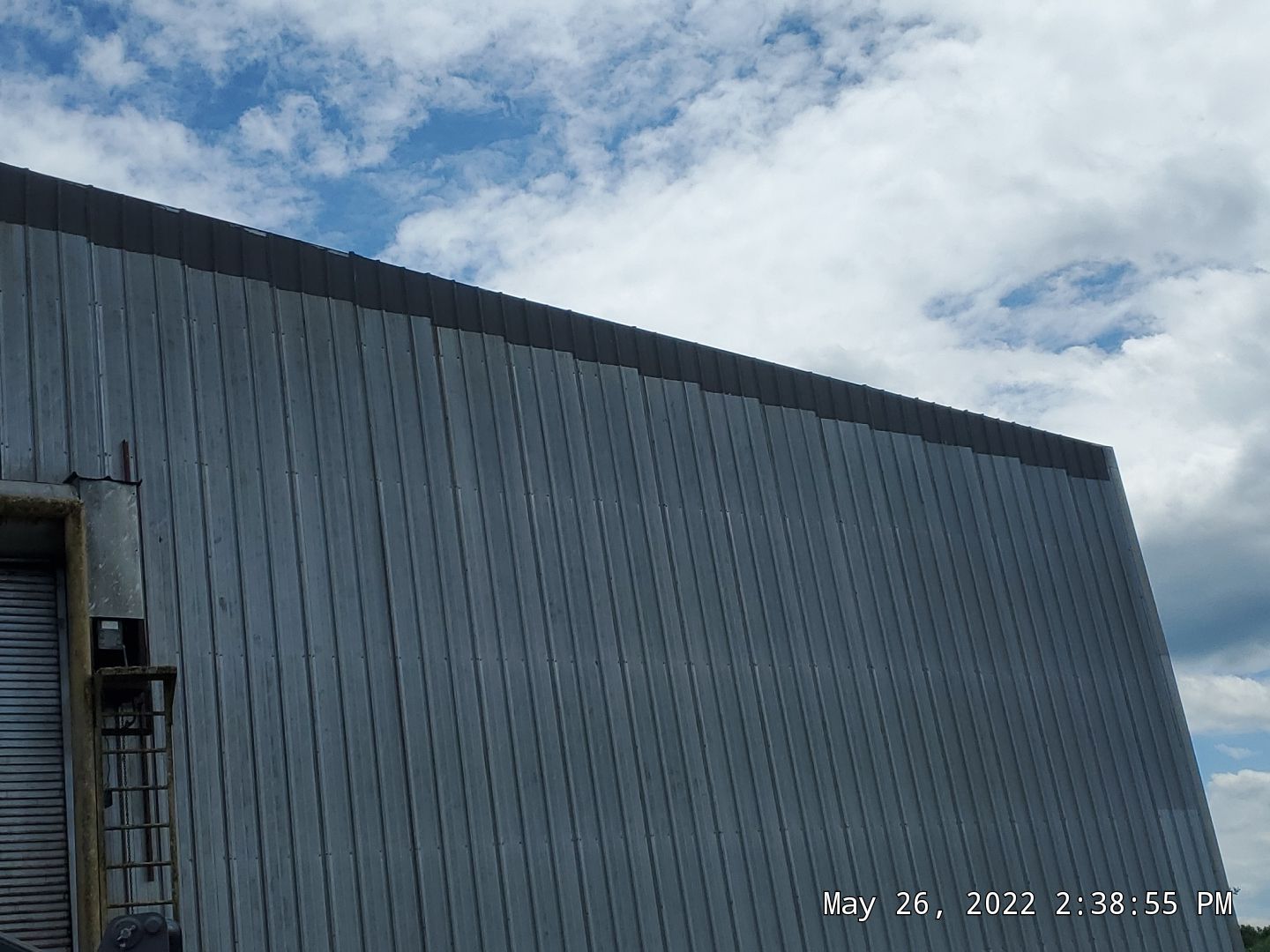 Commercial Roofing Installation using Aluminum Roofing panels by Hostetler Roofing