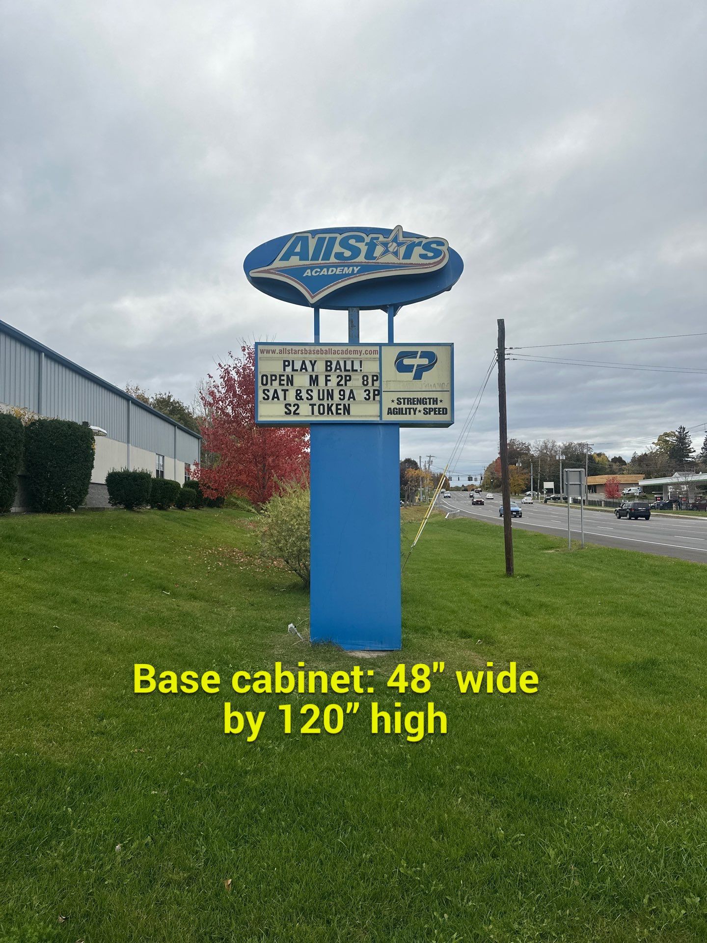 Allstars Academy Pylon and Building Signage Installation by FASTSIGNS of Saratoga Springs