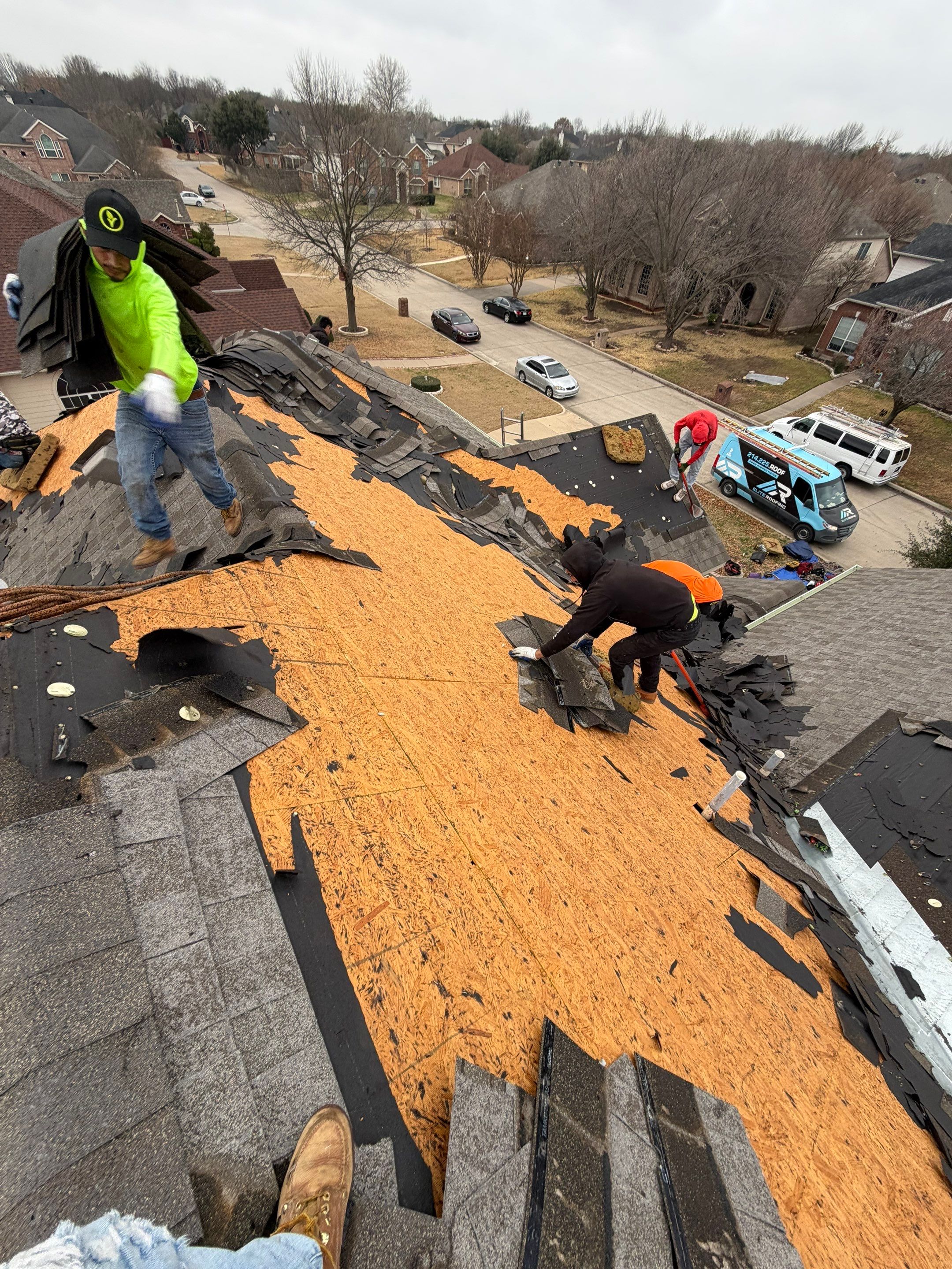 Residential Roof Replacement using IKO CAMBRIDGE - WEATHERWOOD by Elite Roofing LLC