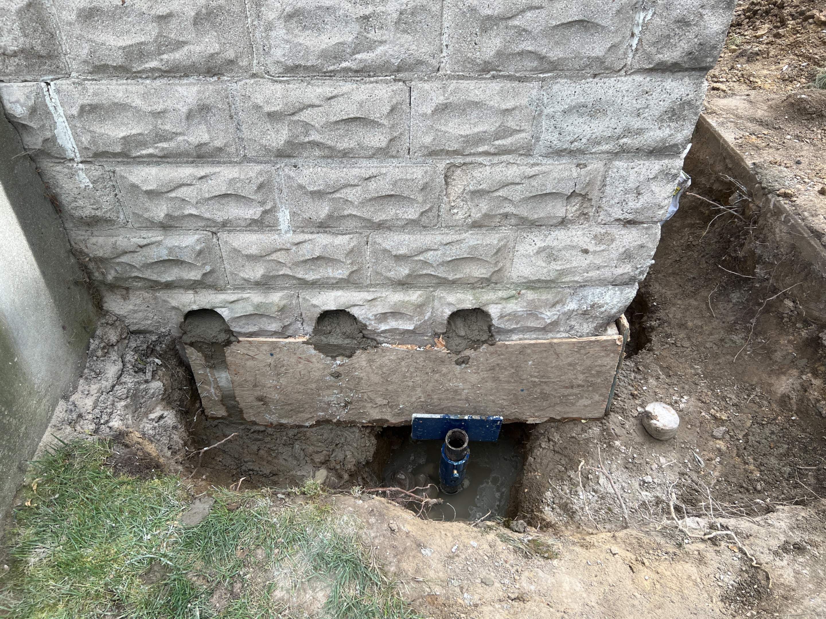 Helical Piers using Helical Deep Foundation Footings by Toledo Basement Repair