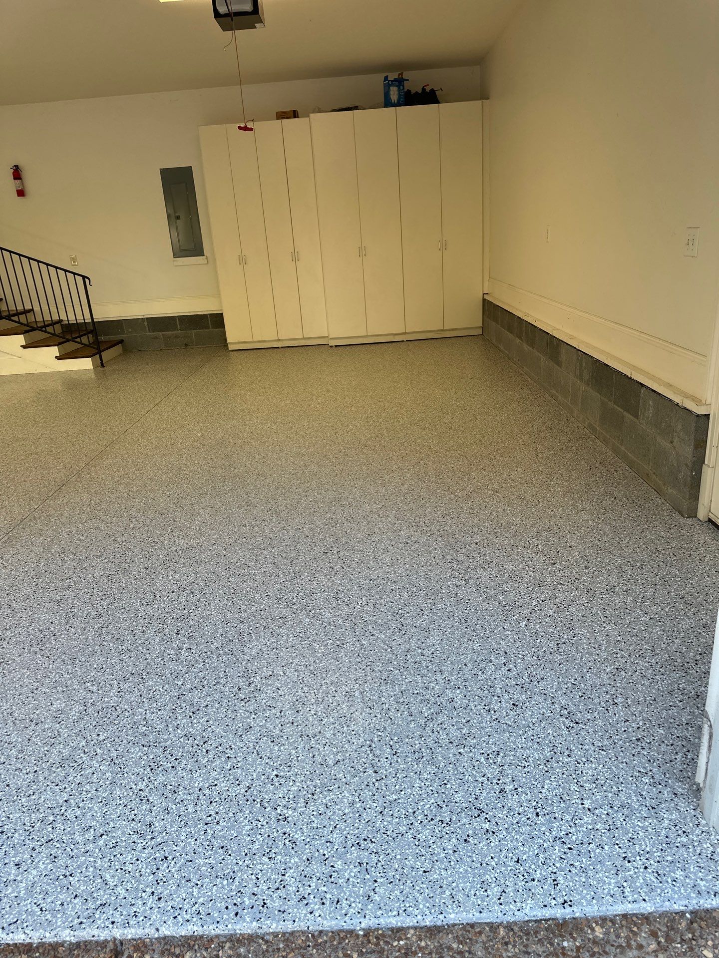 Garage Floor Coating using Cabin Fever by My Garage Floor Guys