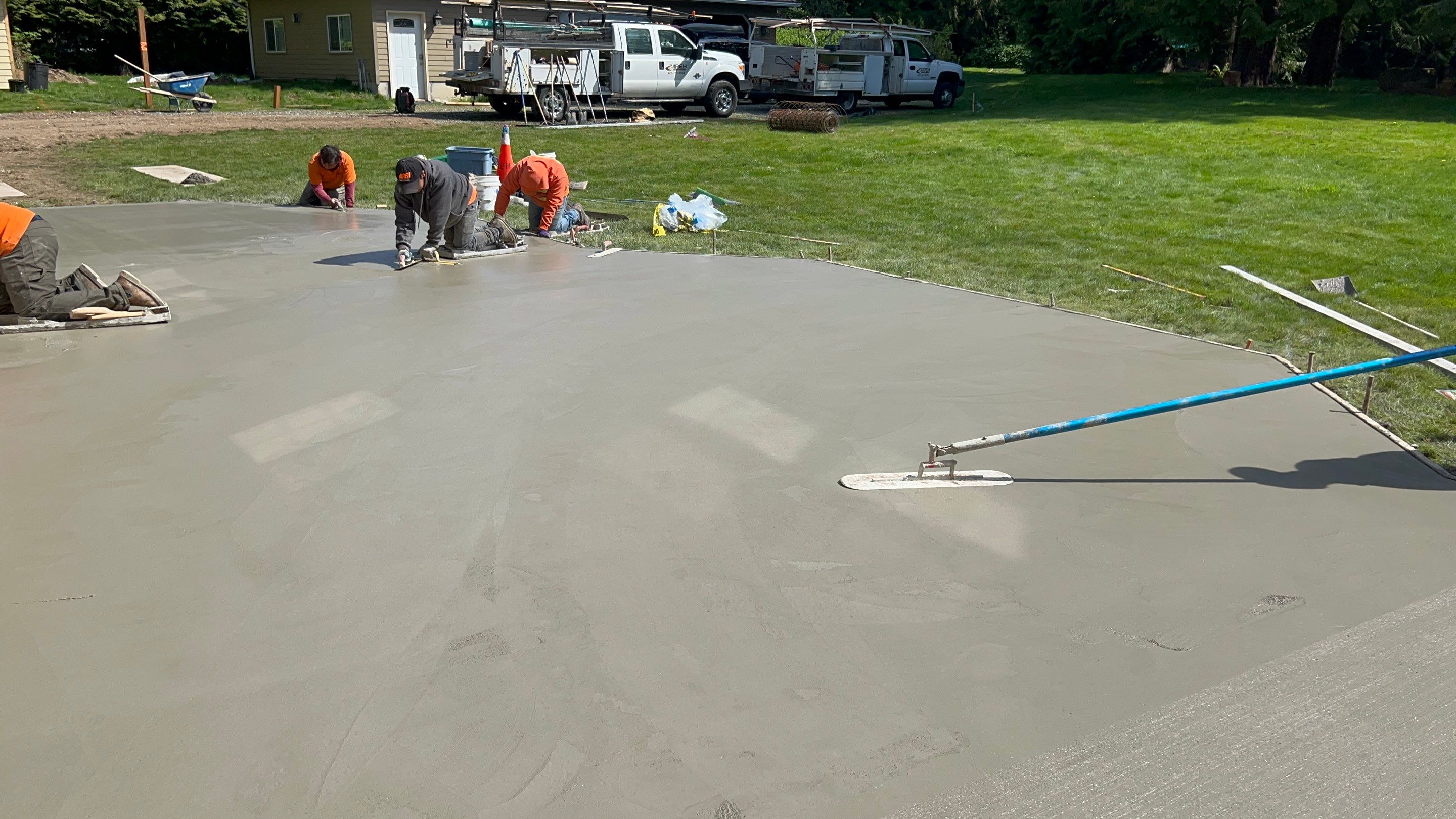 Eric | Patio Repair, Concrete project by Jireh Asphalt & Concrete Inc 