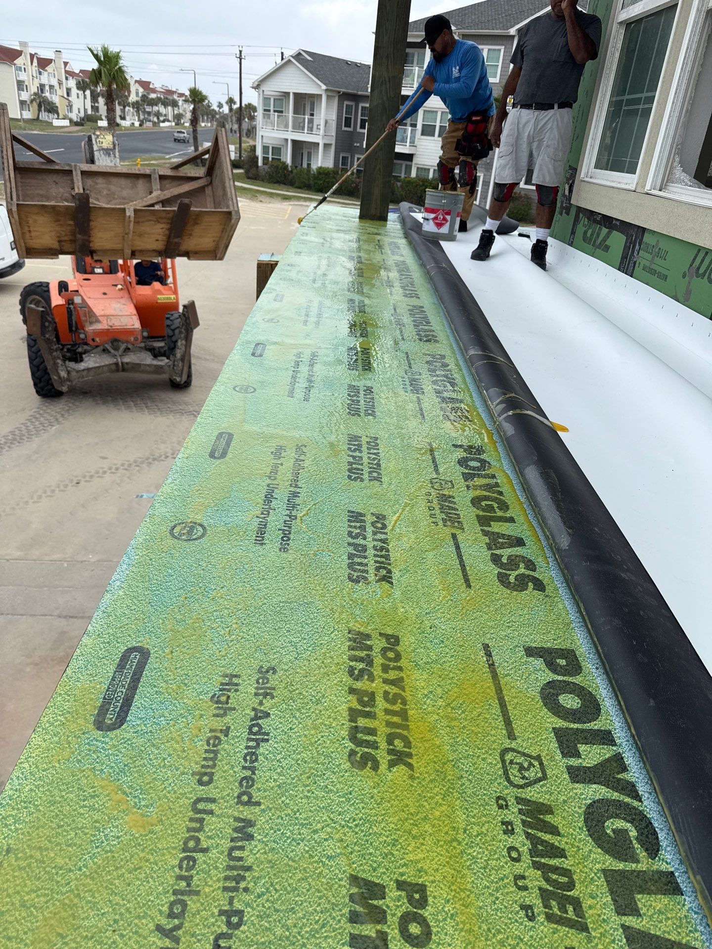 Walk Out Patio Cover by Bayfront Roofing and Construction