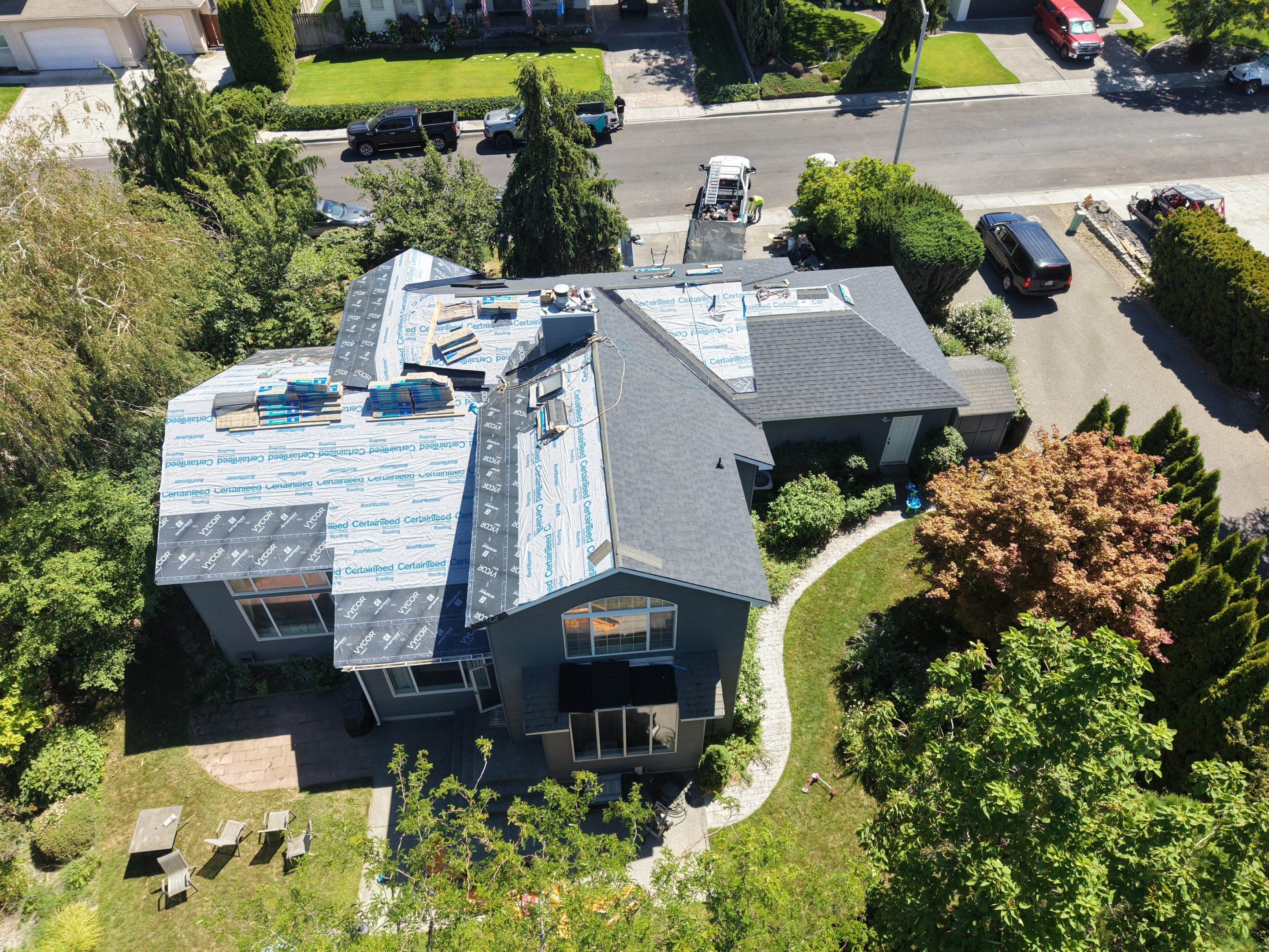 Complete Residential Roof Replacement and Chimney Flashing Windwood Ln Richland, WA 99352 by Alpine Roofing