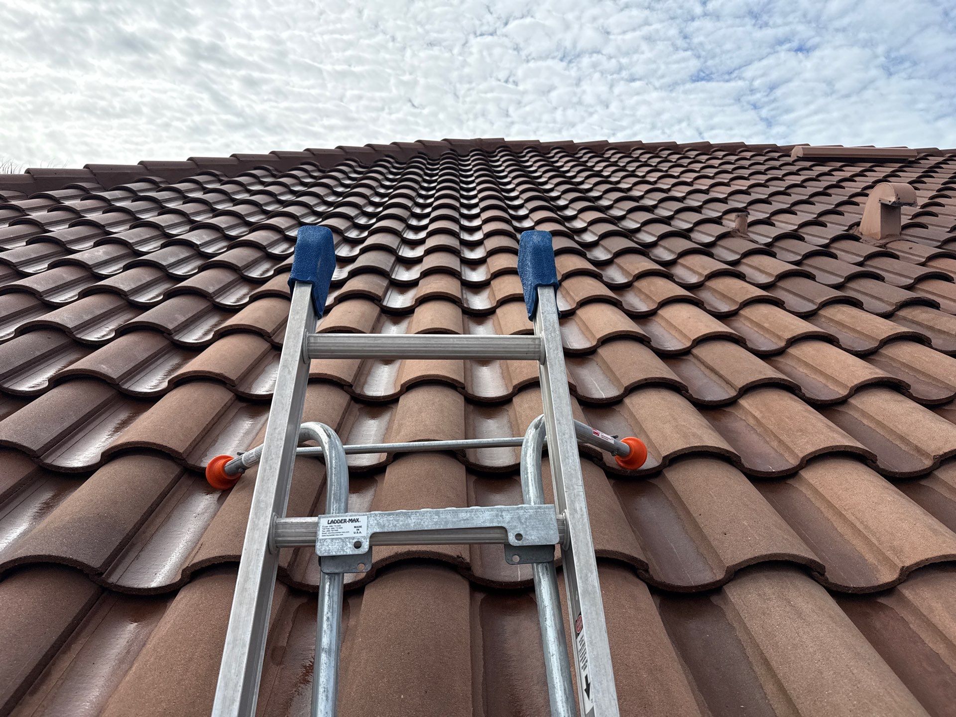 🌿 Tile Roof Cleaning in Lakewood Ranch — Safe for Plants & Tortoise-Friendly! 🐢✨ by Sunshine AquaWash