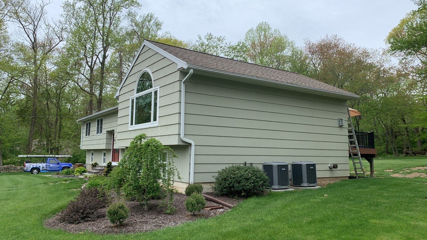 New Roofing, Siding front door by A Plus Exterior
