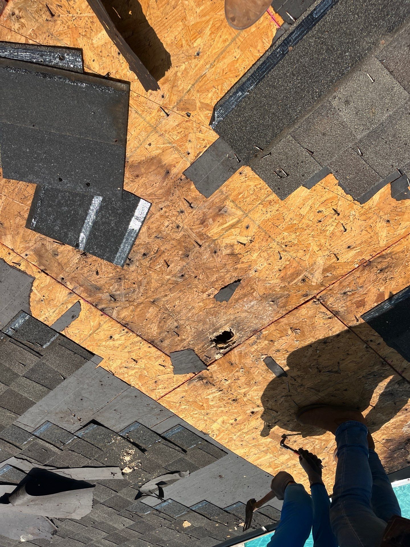Residential Roofing Repair using Owen's Corning Duration (Lifetime) Shingles by Roof Repair Company