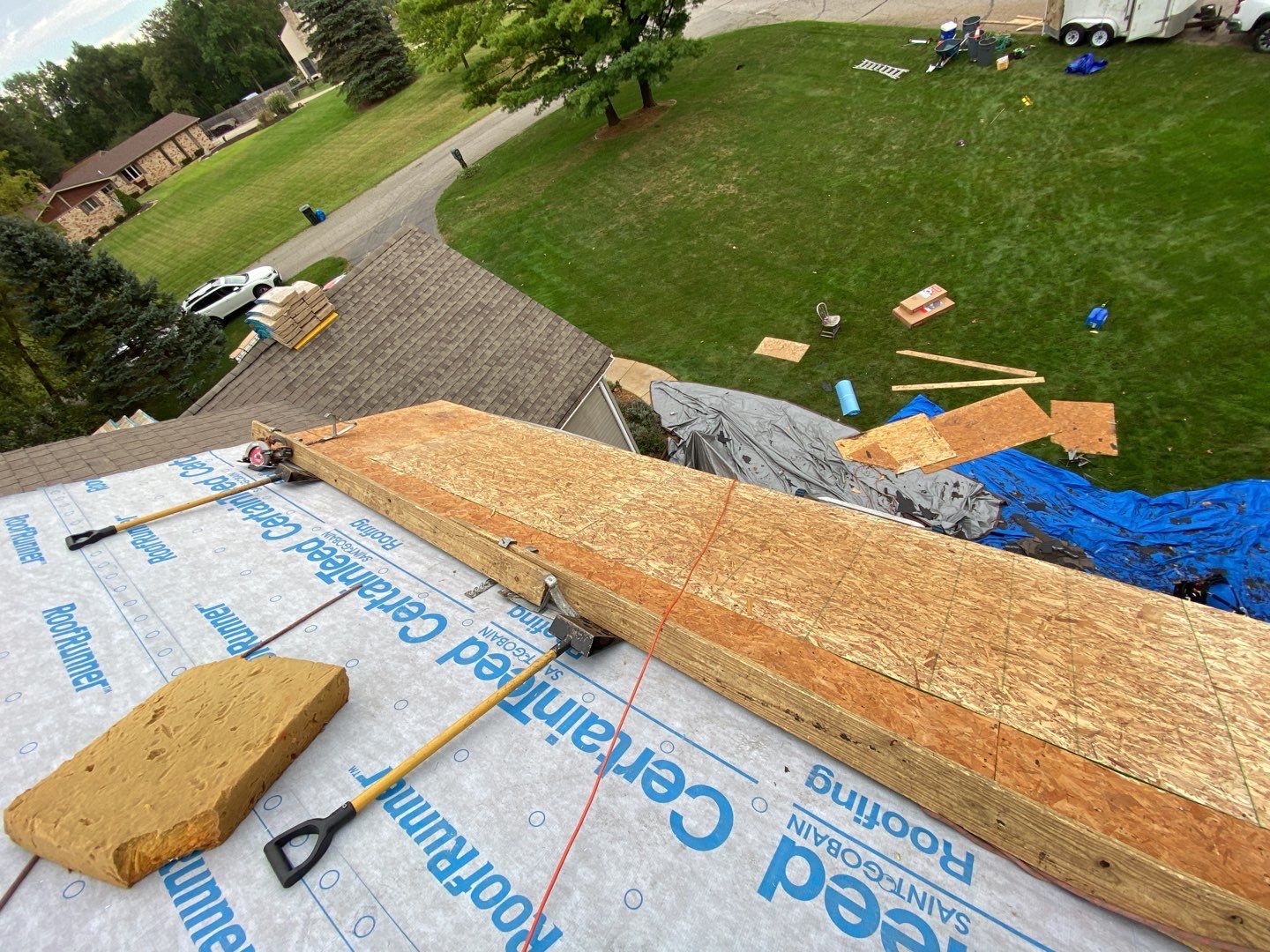 Roof Replacement using CertainTeed Landmark by 180 Contractors
