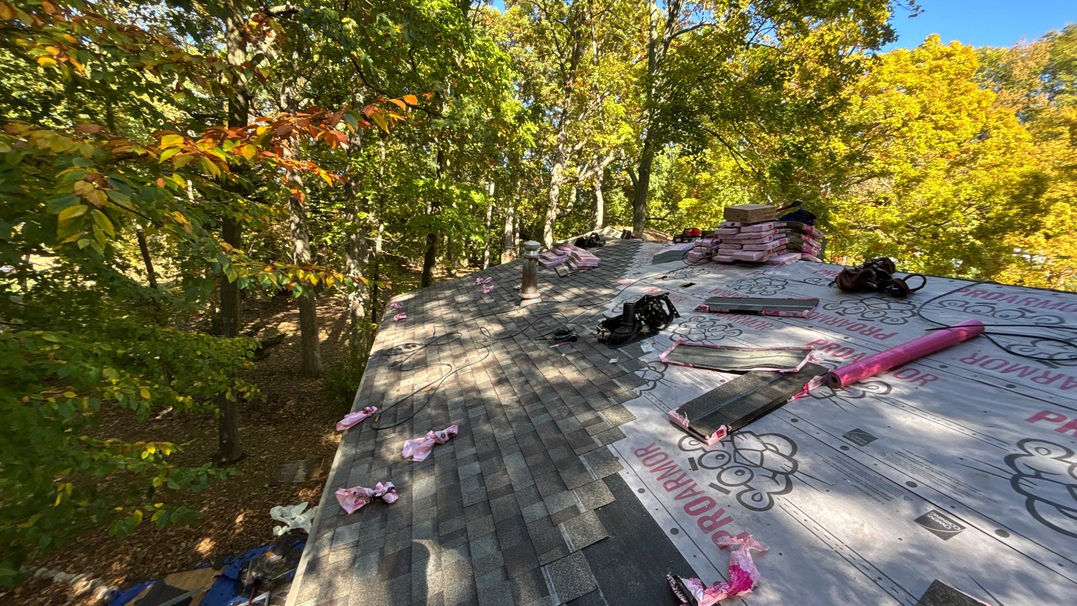 Roof Replacement using Owens Corning Driftwood by 180 Contractors