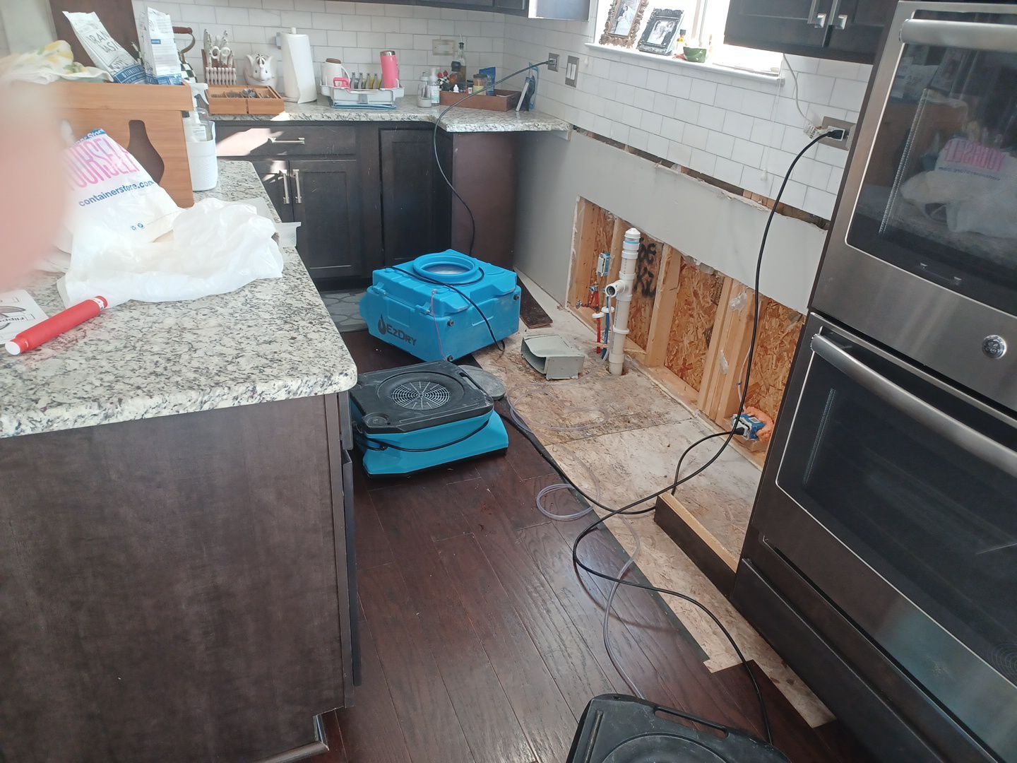 Project in West Bloomfield by EzDry Water Mitigation & Property Restoration