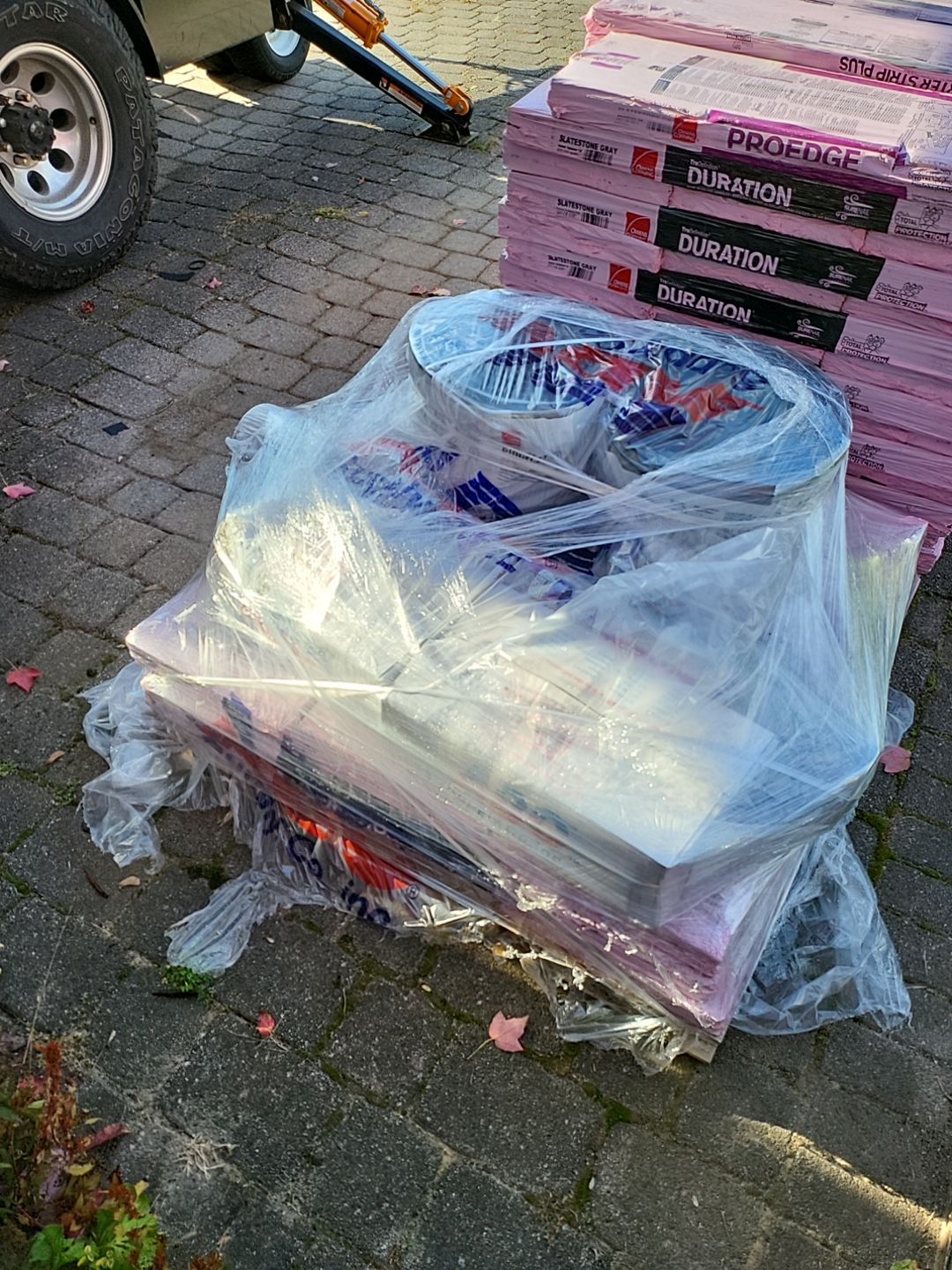 Residential Roofing Installation using Owens Corning TruDefinition Slatestone Gray by A Plus Exterior