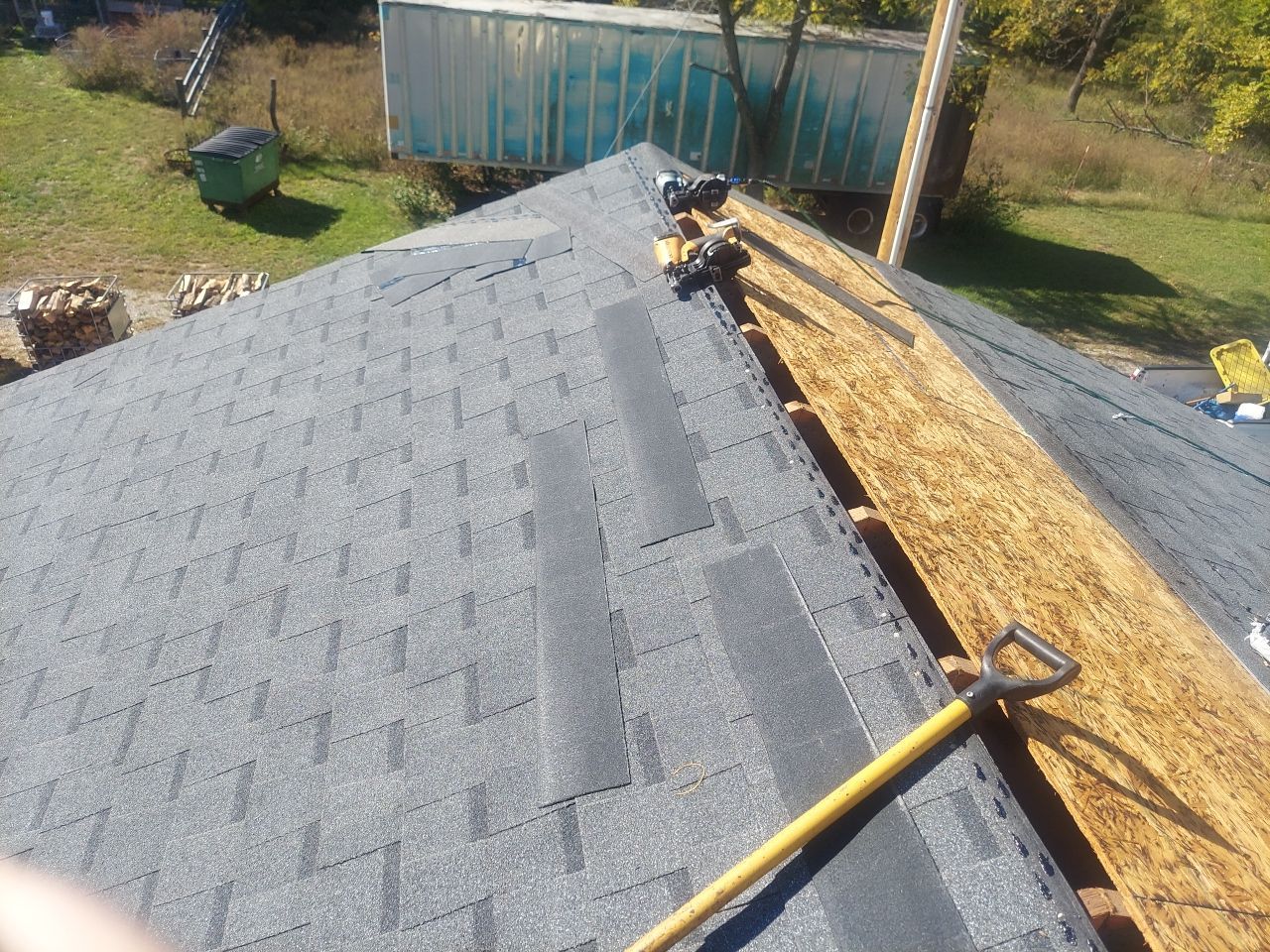 Residential Roofing & Downspouts Install  by Titan Commercial & Residential Roofing 