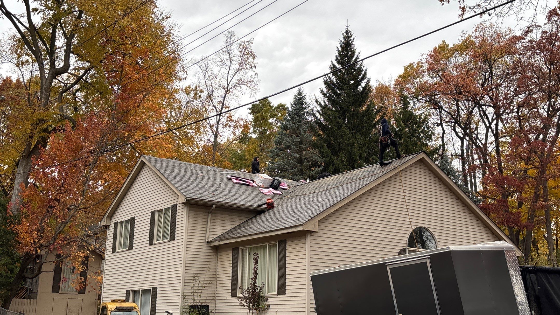 Roof Replacement using Owens Corning Driftwood by 180 Contractors